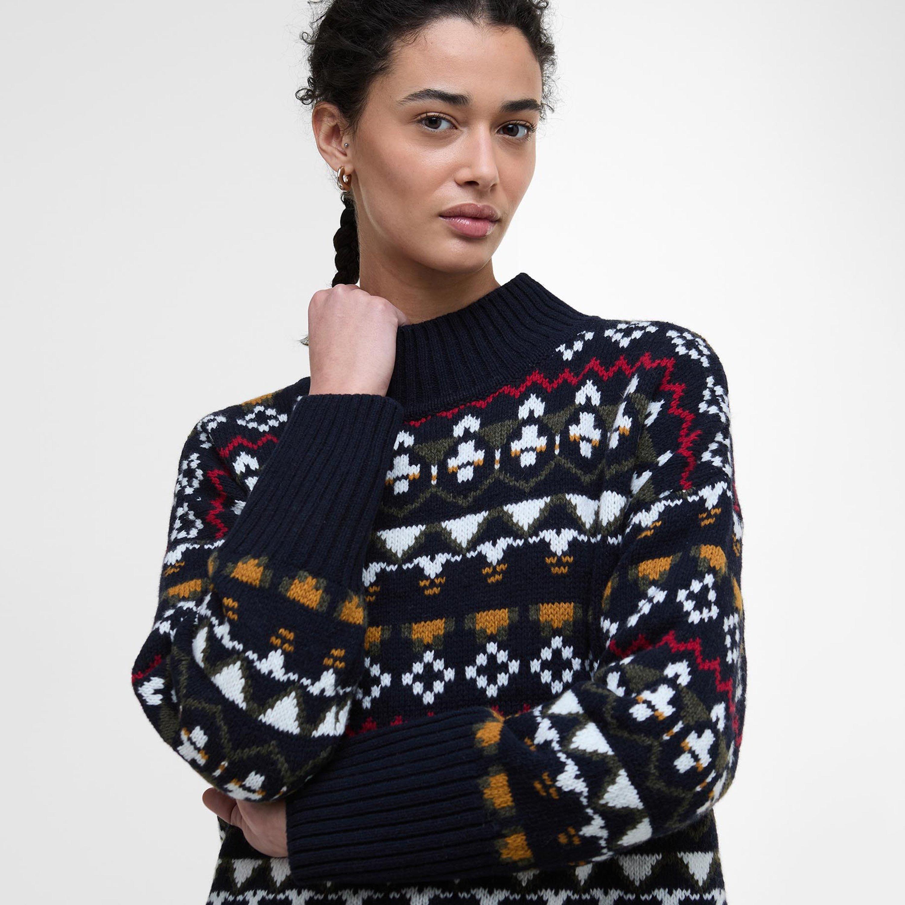 Navy - Barbour - Larisa Jumper - 4