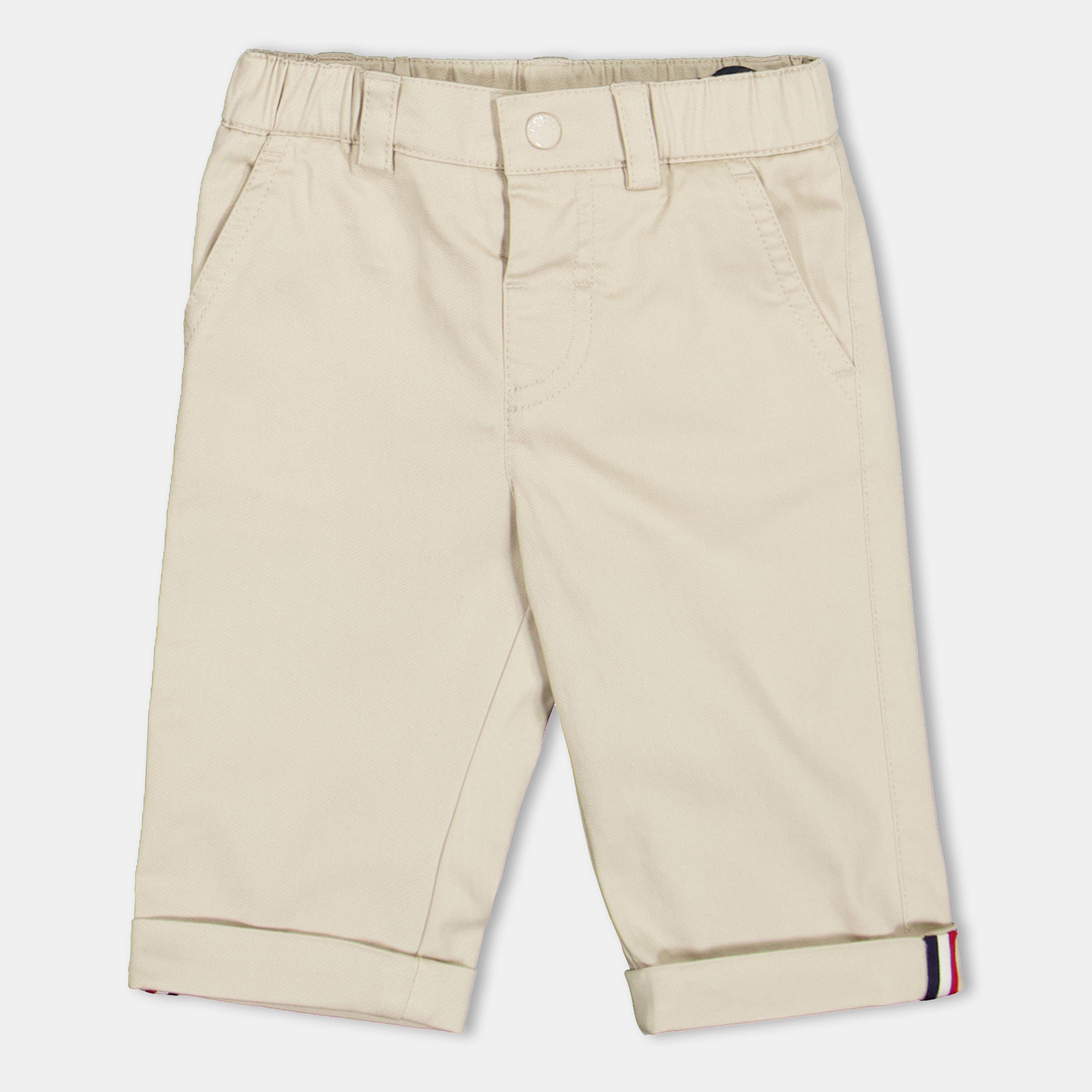 Moncler Kids' Logo Chinos - Beige 268 - Size 2Y