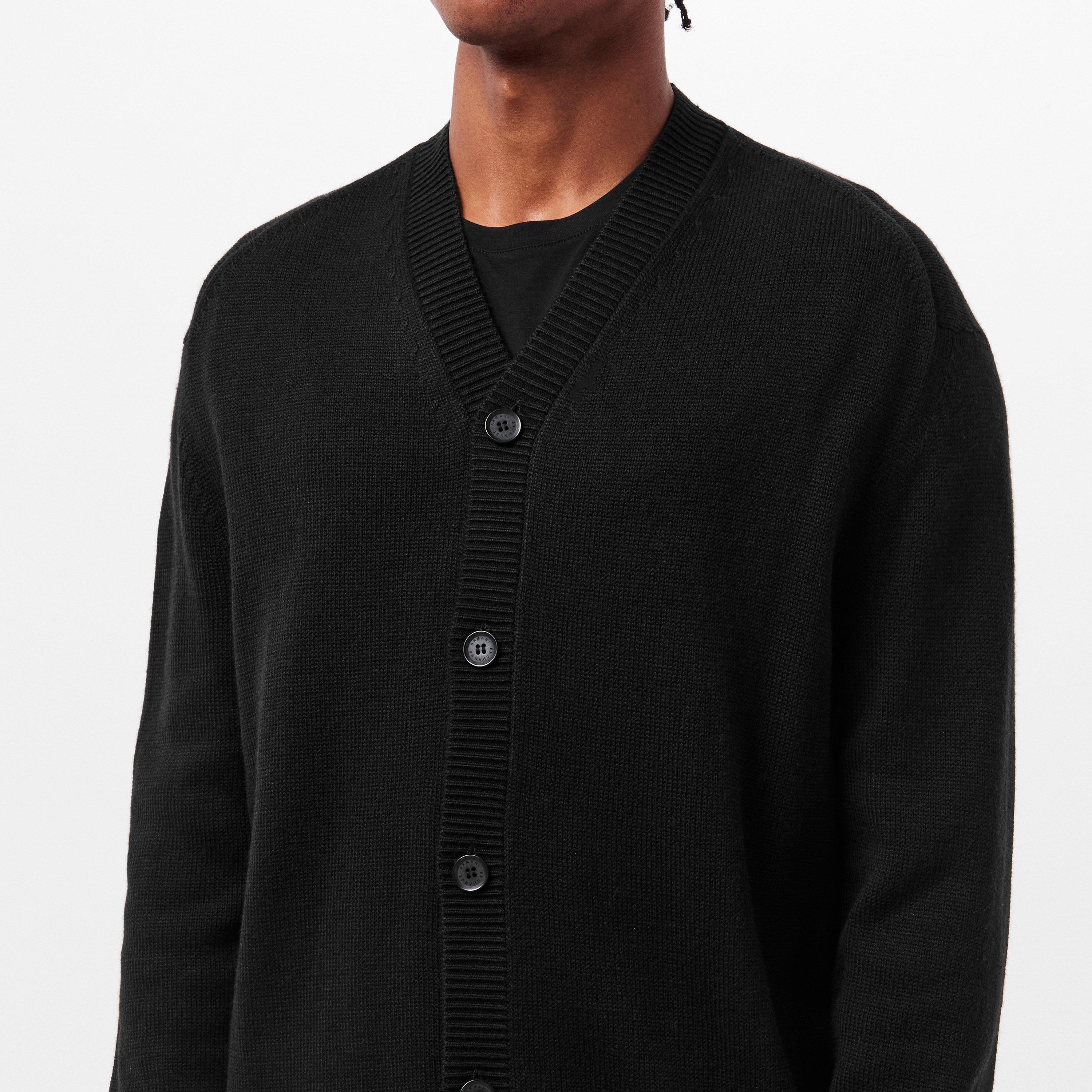 Black UC001 - Armani Exchange - Men's Cardigan - 5