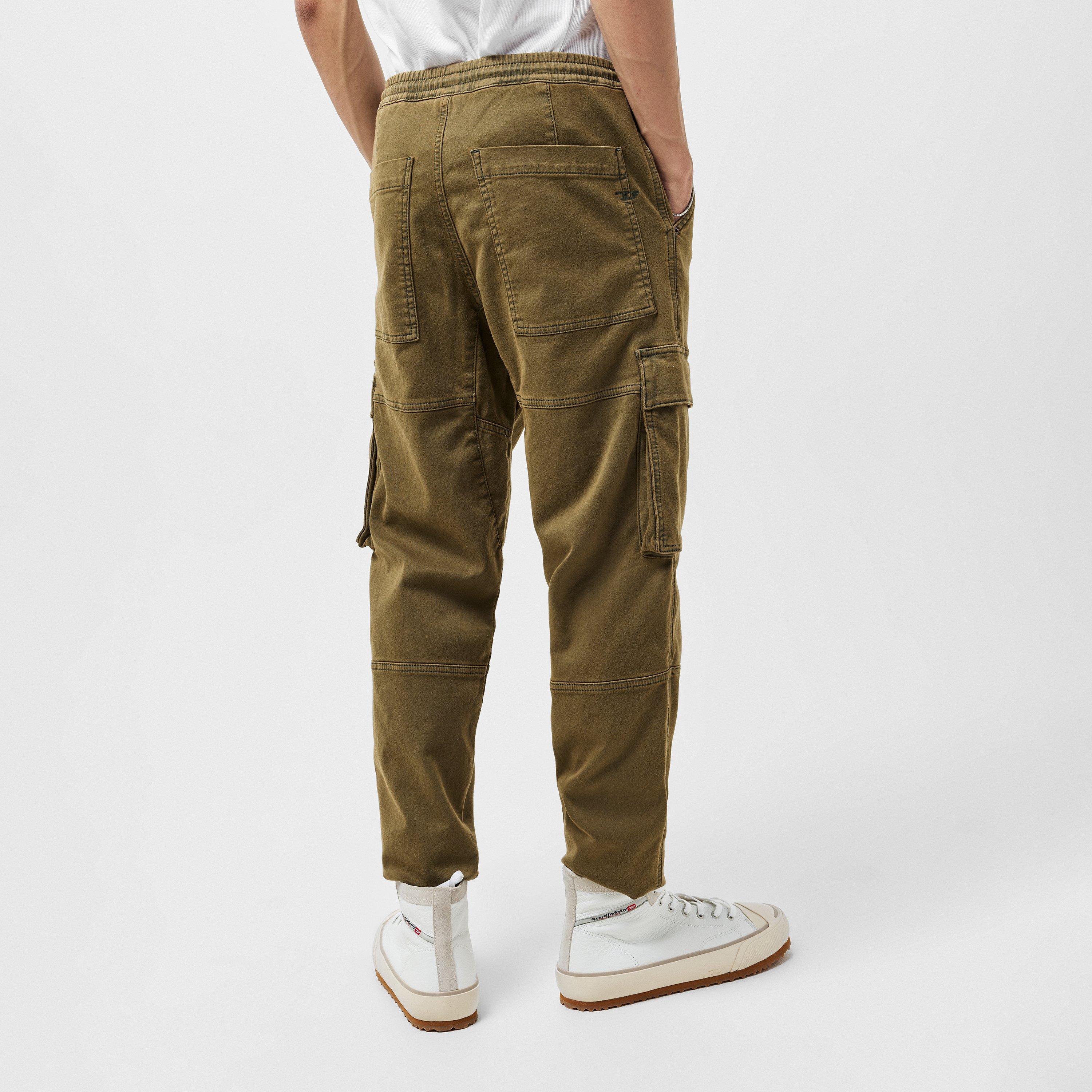 Green - Diesel - Men's Wide Leg Jeans - 4