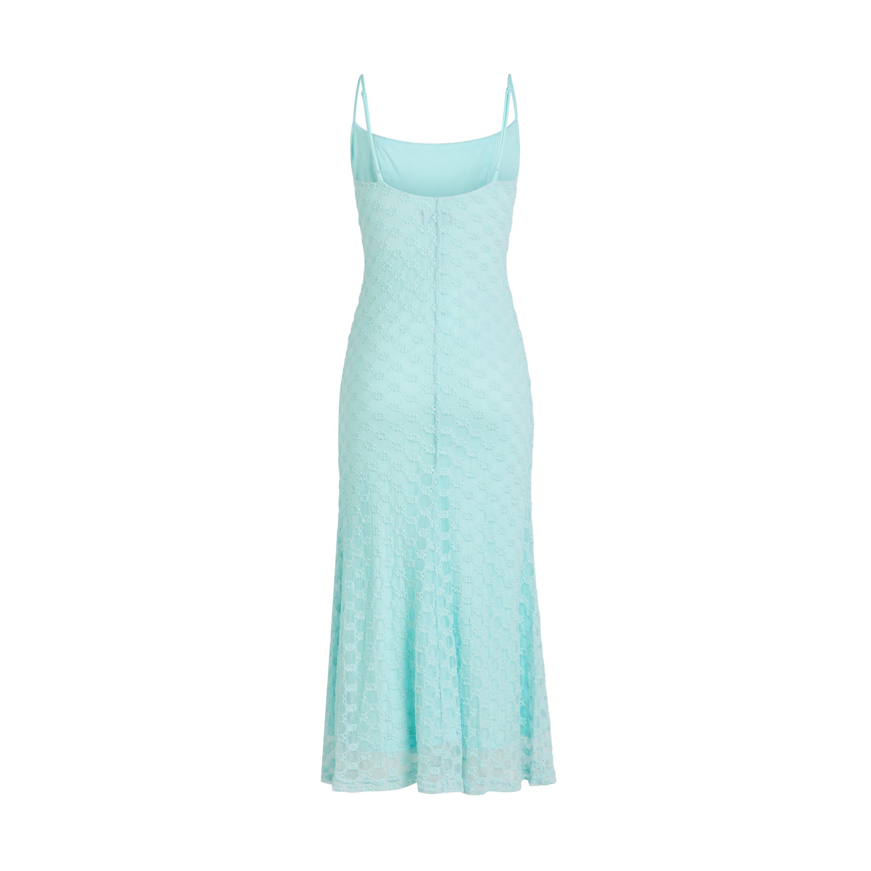 Aqua - Bardot - Adoni Mesh Midi Dress - 2