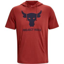 Under Armour Armour Pjt Rock Terry Ss Hd Hoody Mens