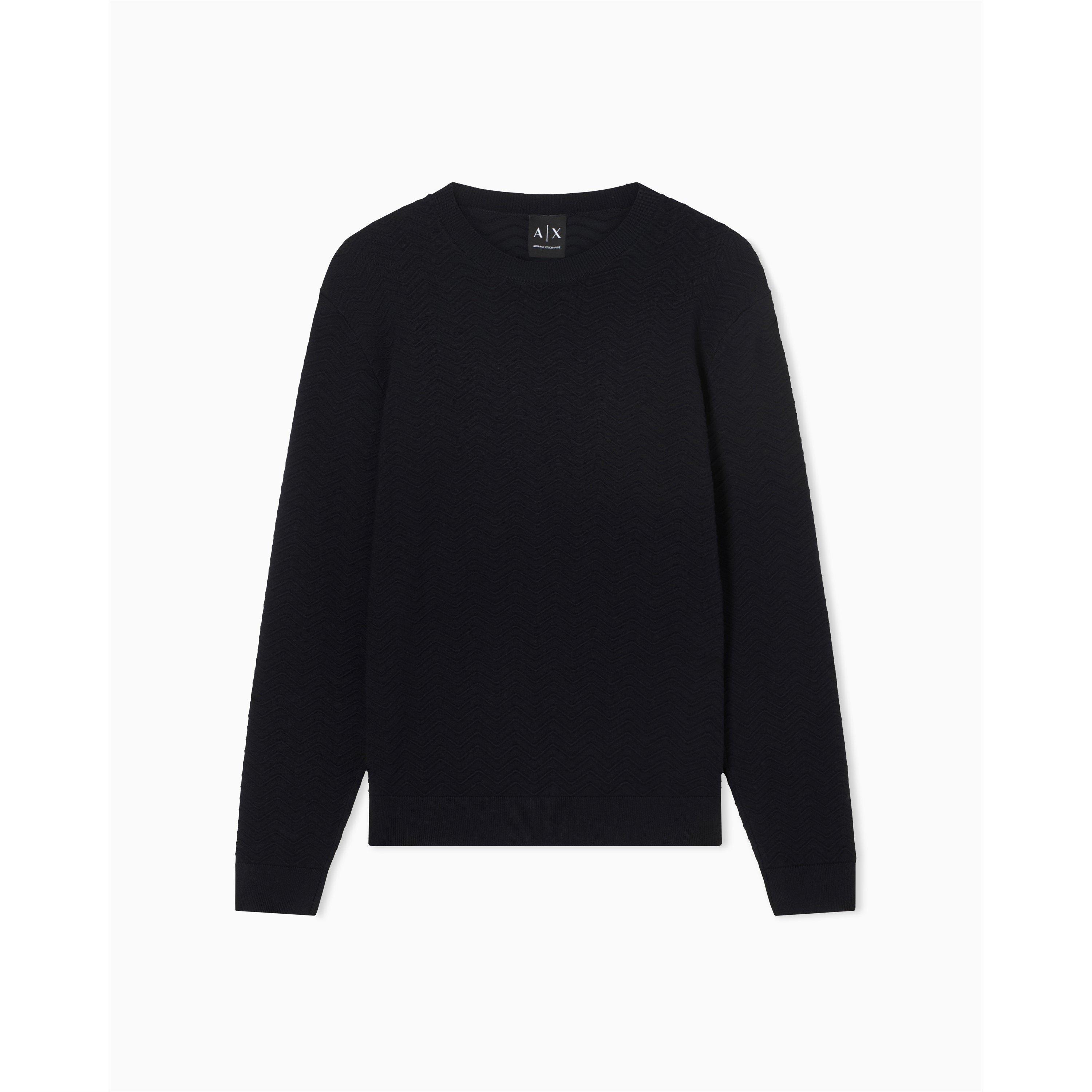 Deep Navy - Armani Exchange - PULLOVER - 1