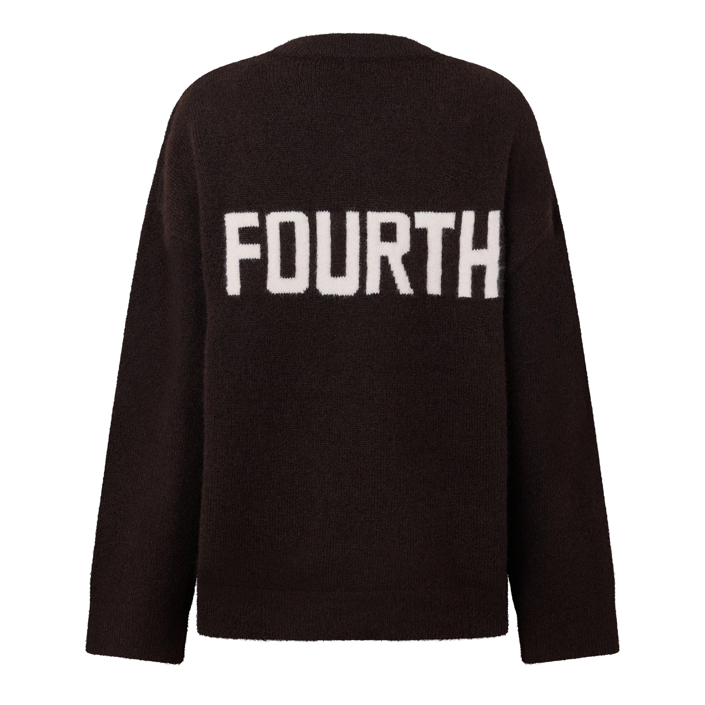 Chocolate - 4th and Reckless - Women's Brady Oversized-Fit Jumper - 2