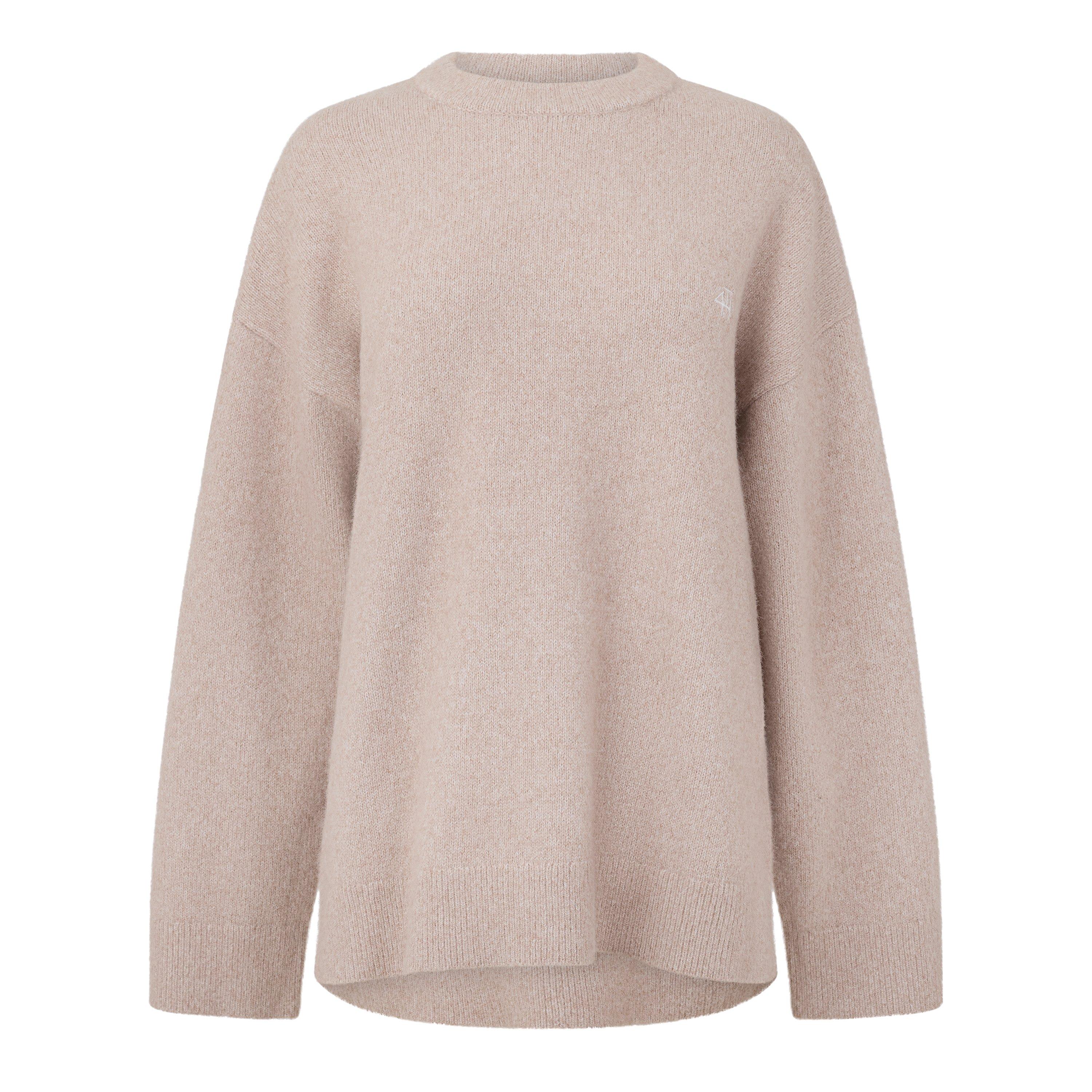 Cream - 4th and Reckless - Women's Brady Oversized-Fit Jumper - 1