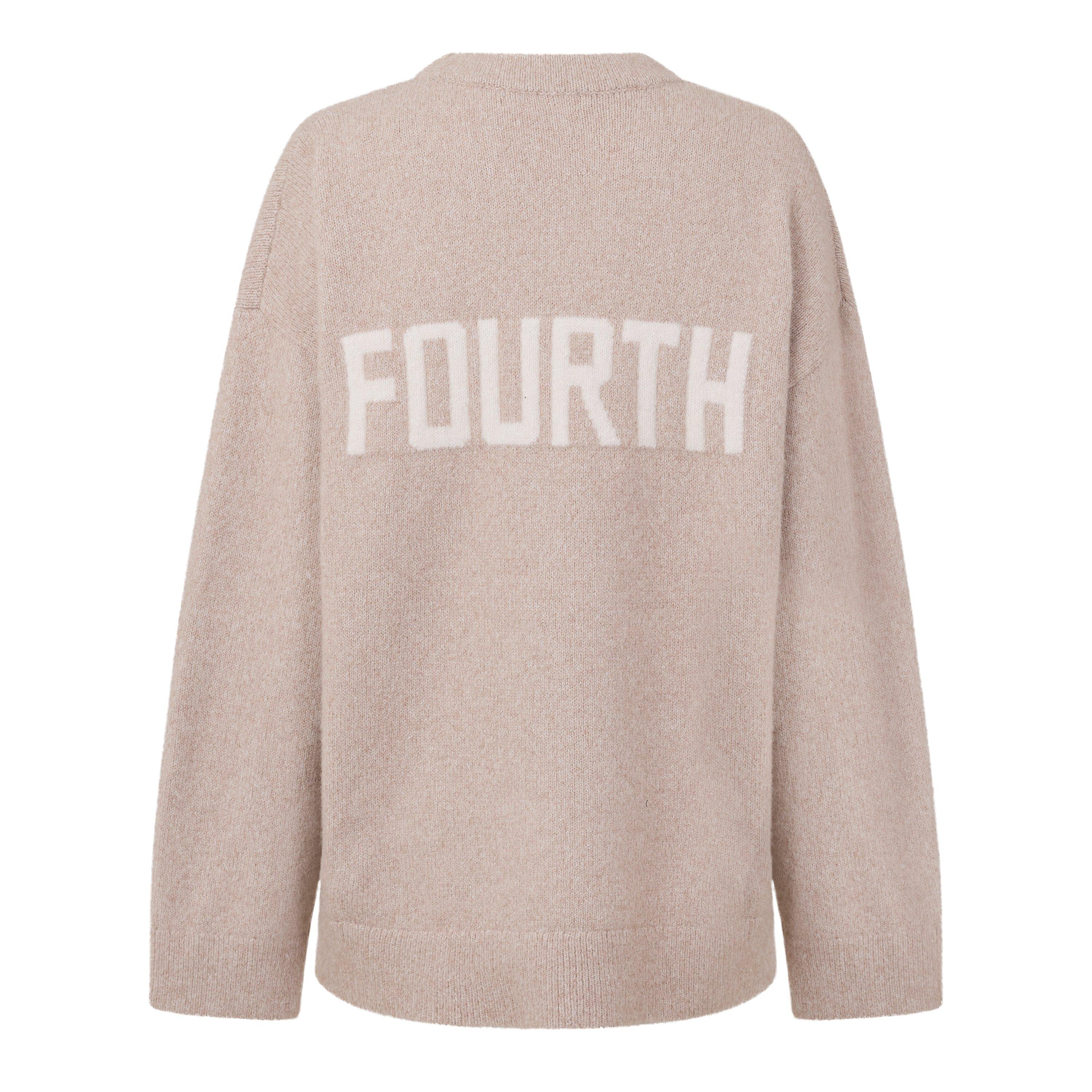Cream - 4th and Reckless - Women's Brady Oversized-Fit Jumper - 2