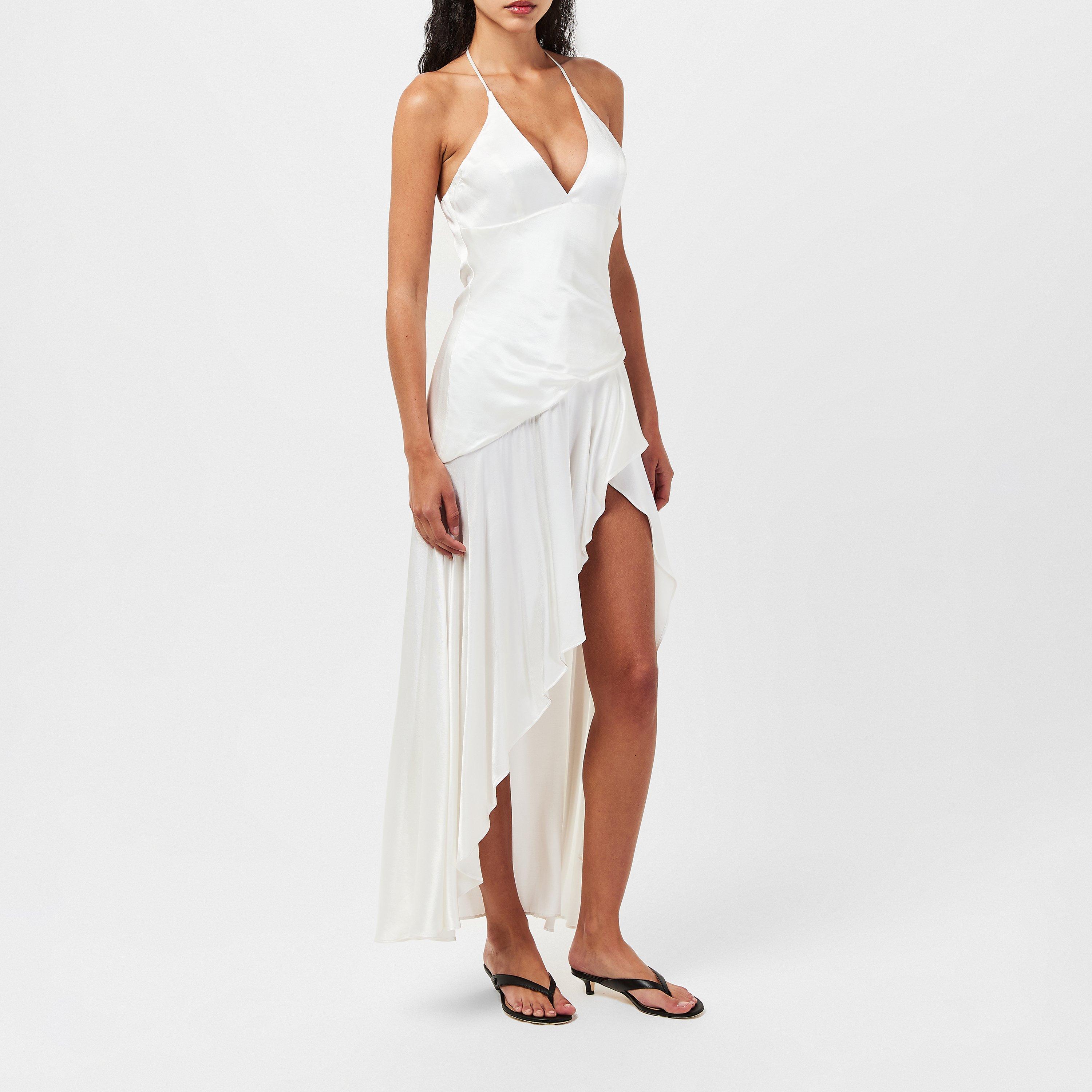 Orchid Wht - Bardot - Women's Sorella Slinky Dress - 6