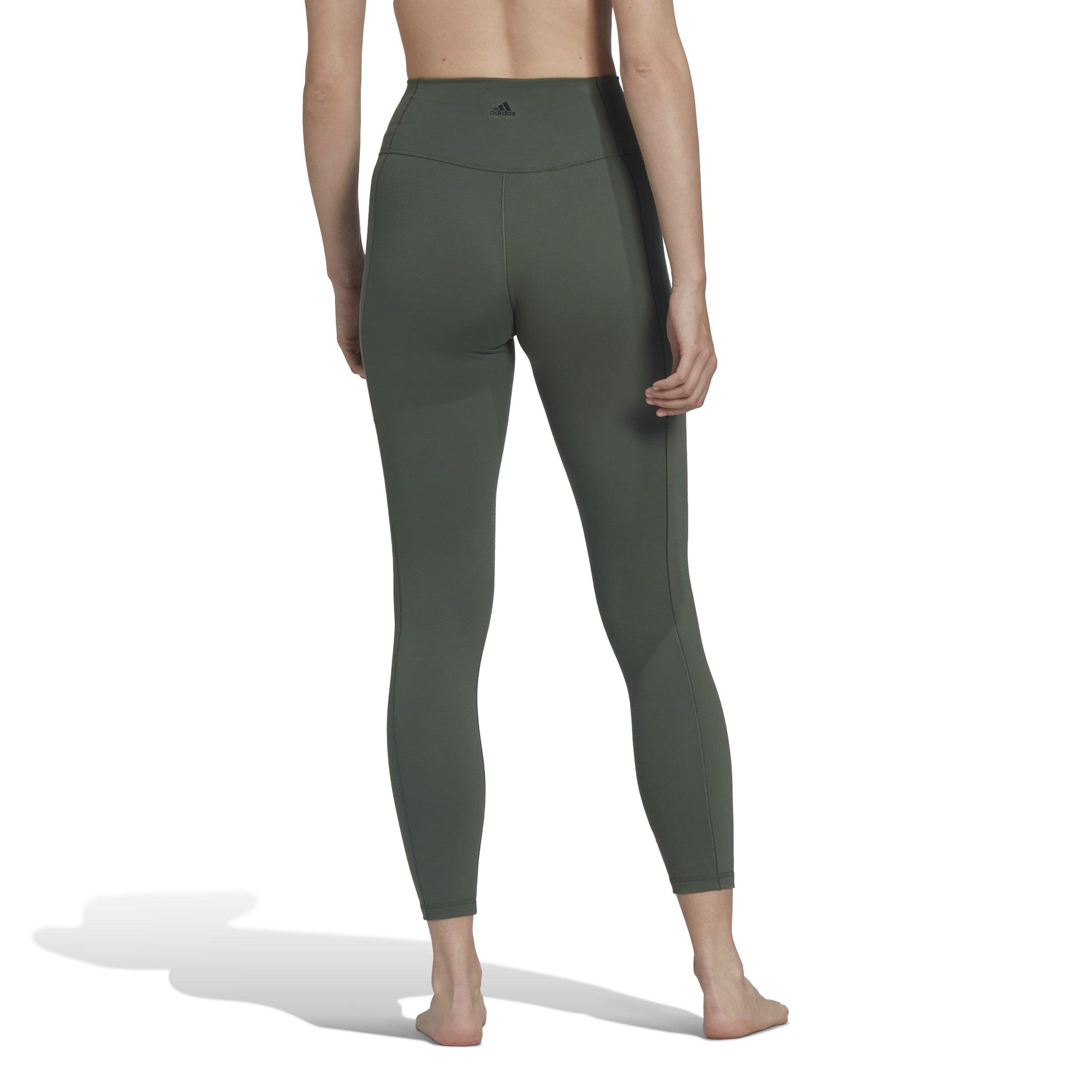 Grün - adidas - Yoga Studio 7/8 Leggings Womens - 3