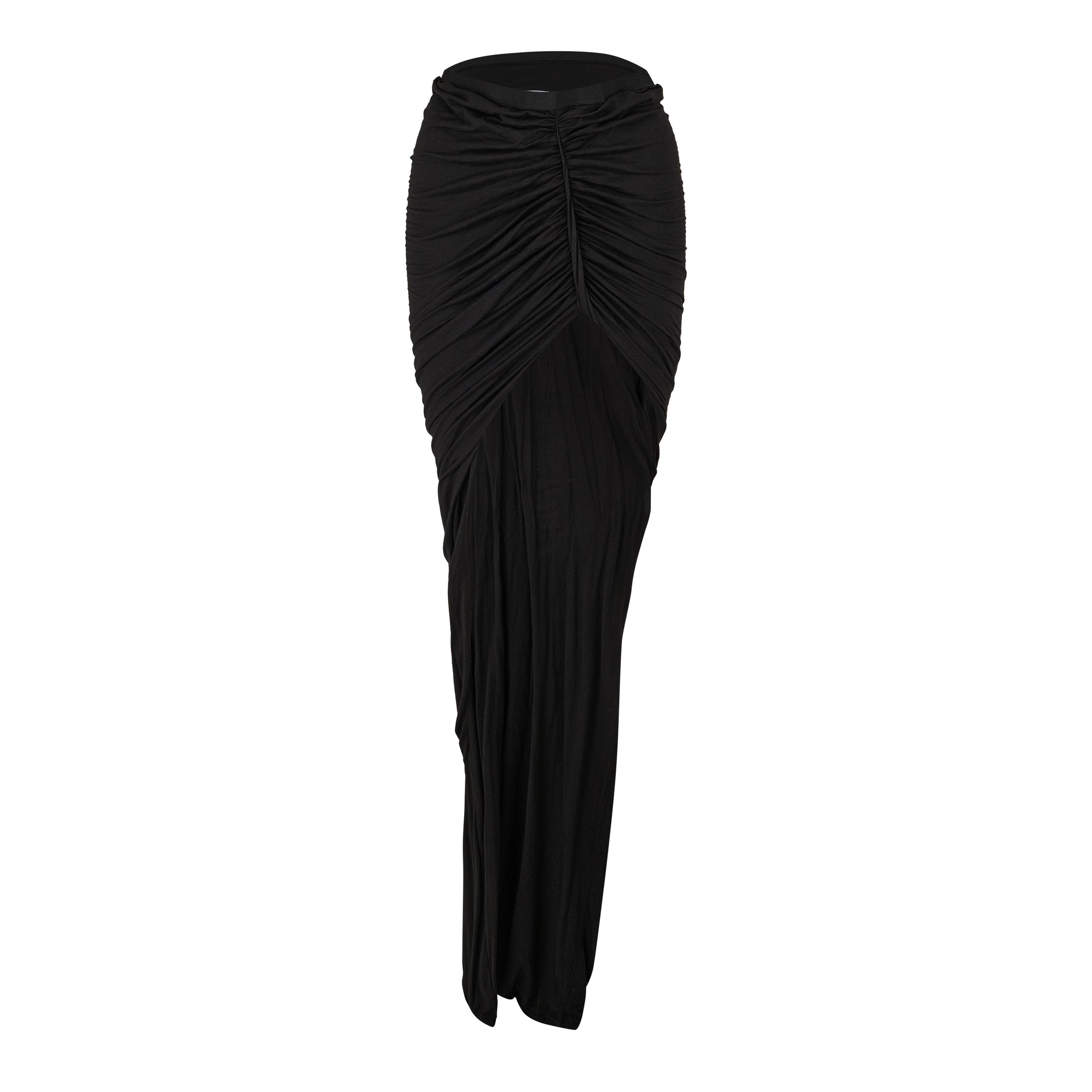 Black - Rick Owens Drkshdw - Porterville Soft Skirt - 5