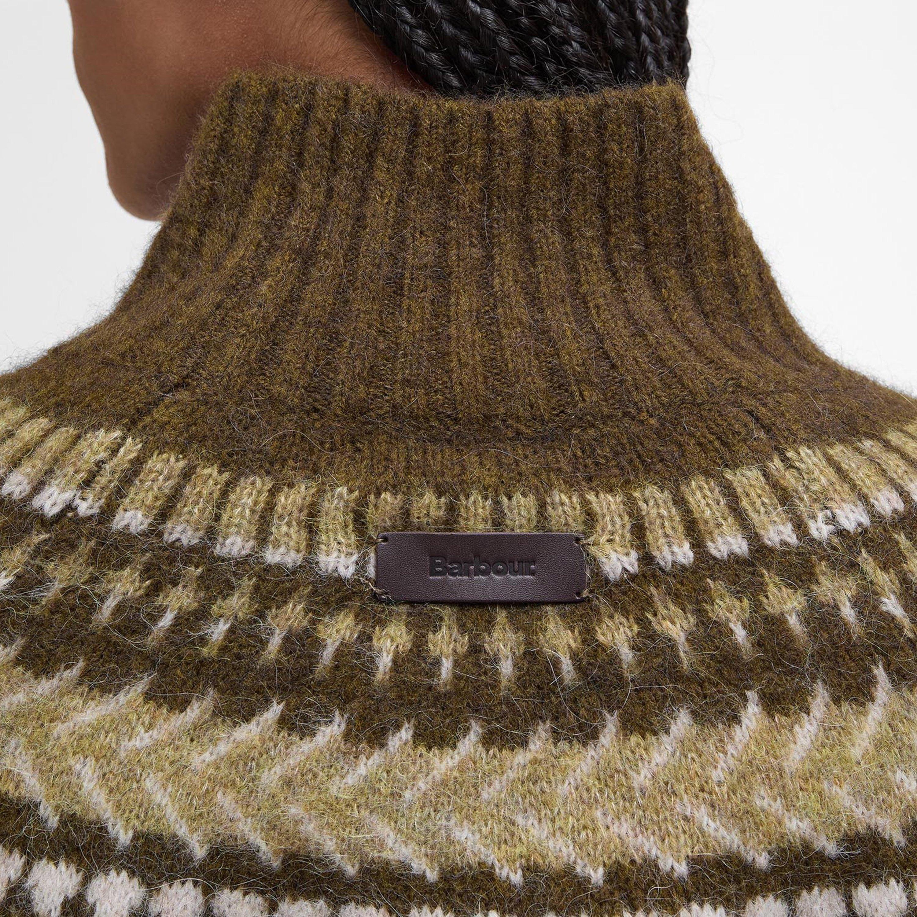 Multi - Barbour - Lorrie Fair Isle Roll-Neck Jumper - 5
