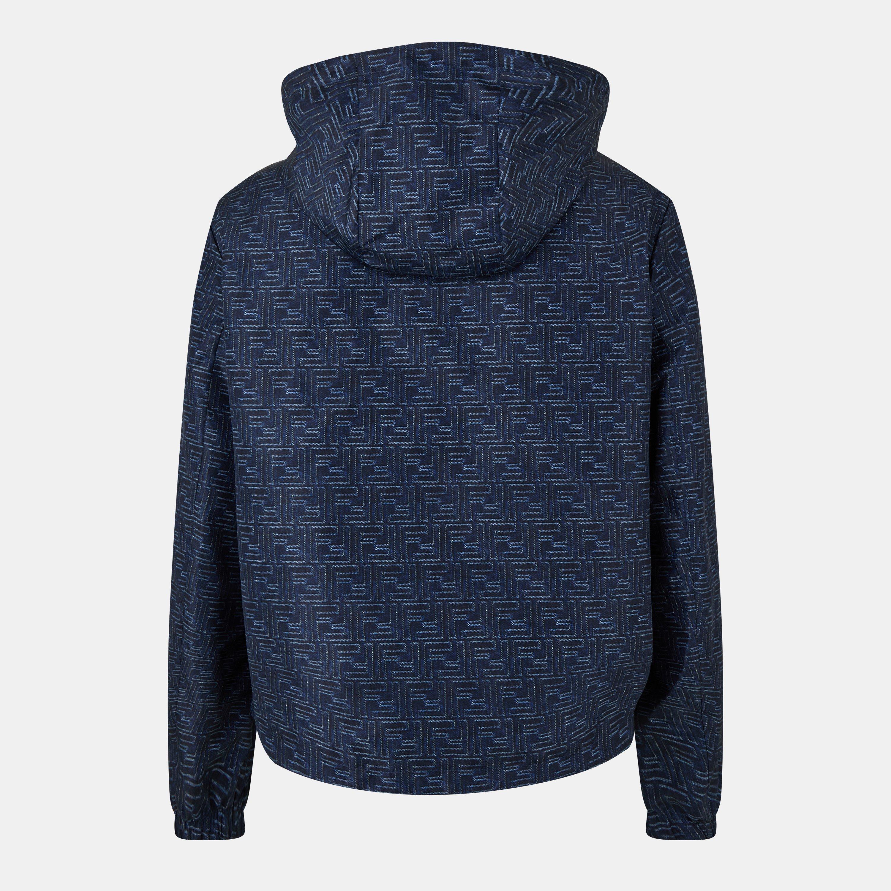 Blue - Fendi - Men's All Over Lightweight Windbreaker - 2