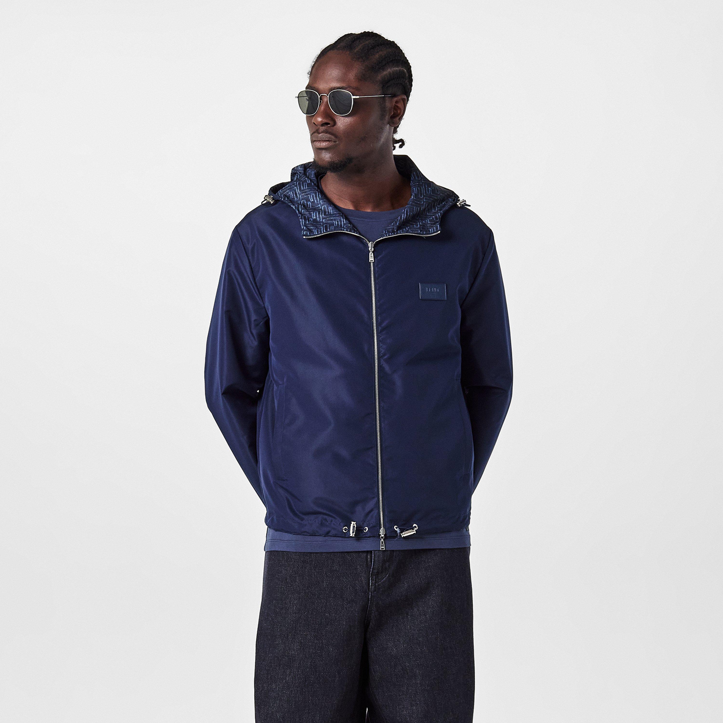Blue - Fendi - Men's All Over Lightweight Windbreaker - 3