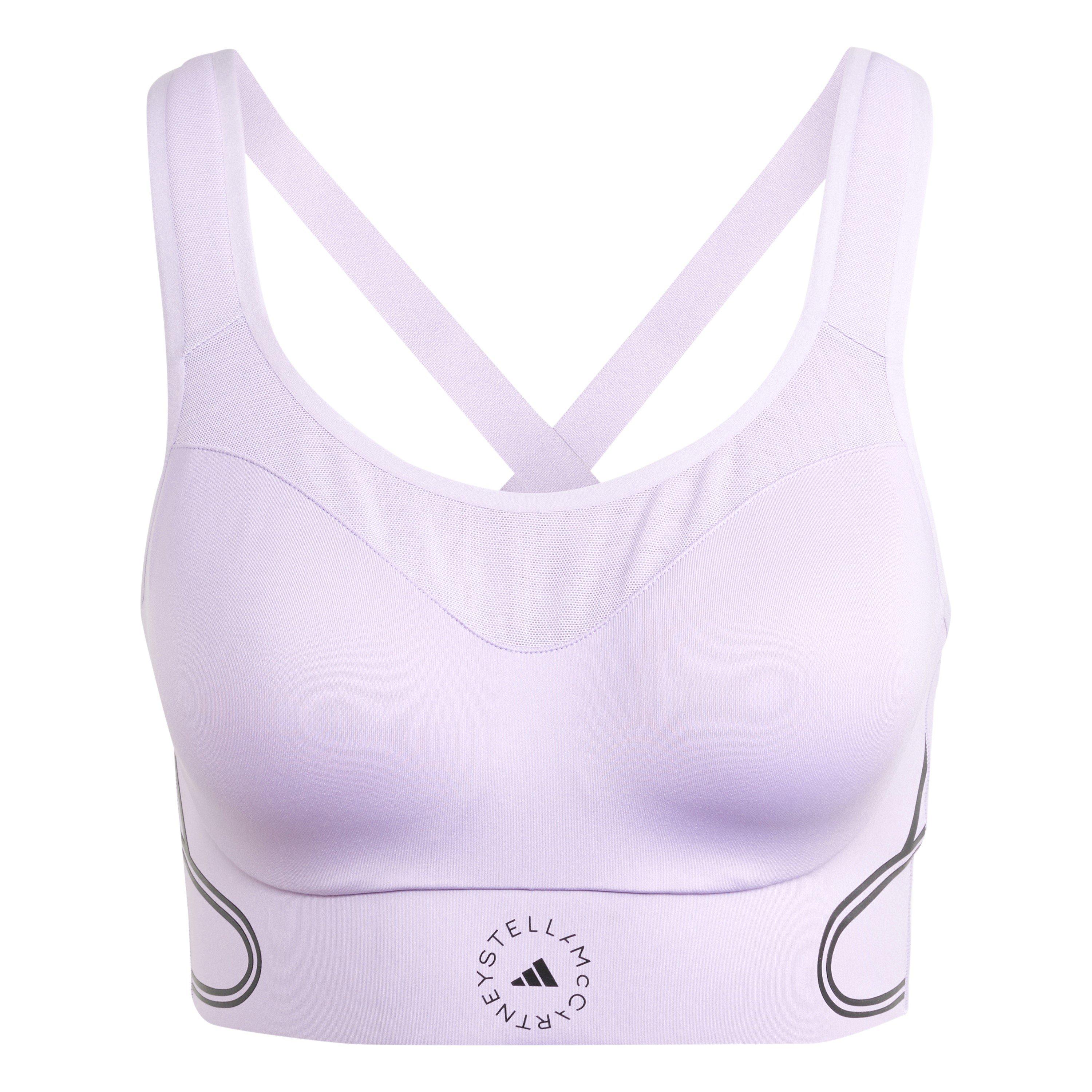 Purple - adidas - Women's Non-Wired High Impact Sports Bra - 1