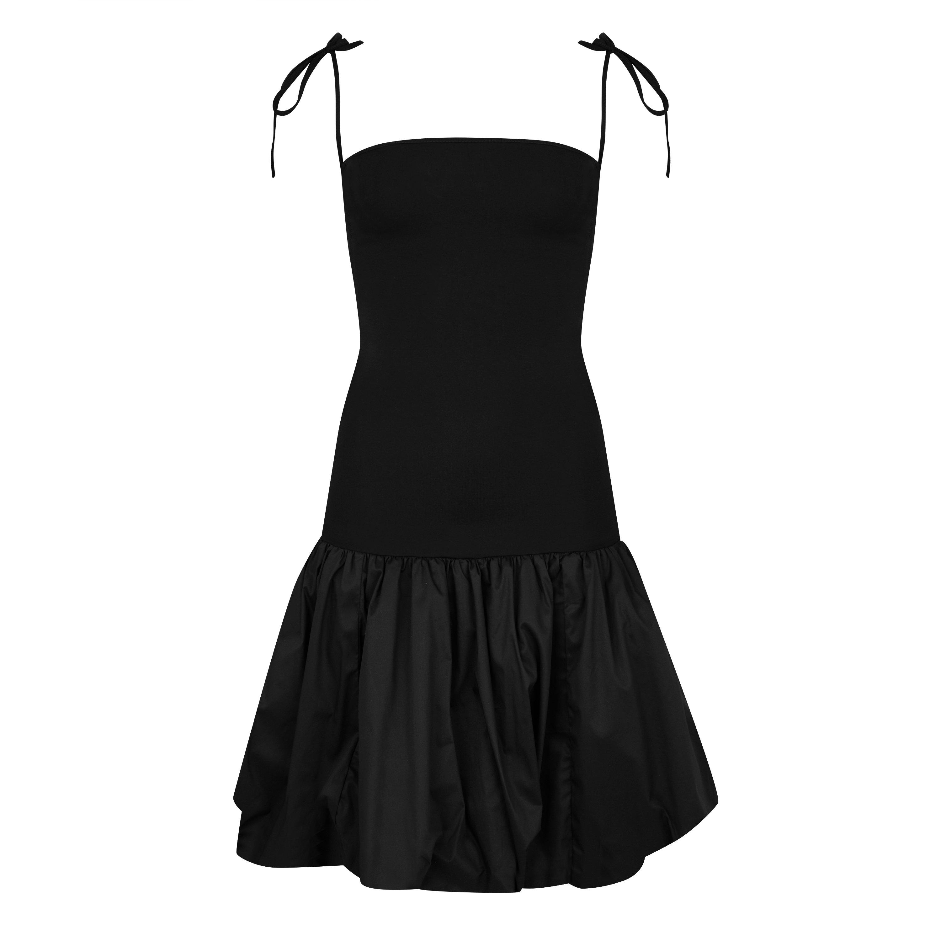 Black - AmyLynn - Women's Alexa Mini Peplum Dress - 7