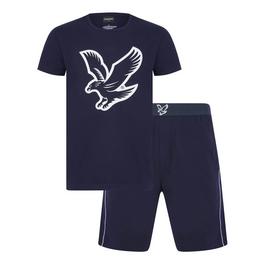 Lyle and Scott L And S Eagle Lounge Set Mens