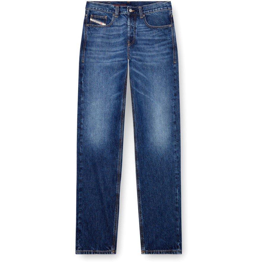 01 Dark Blue - Diesel - Men's Wide Leg Jeans - 4