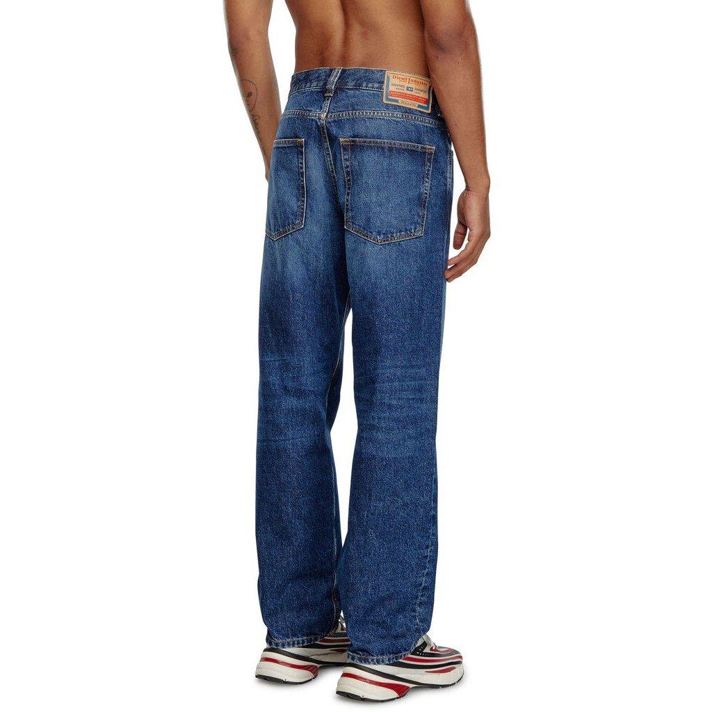 01 Dark Blue - Diesel - Men's Wide Leg Jeans - 2