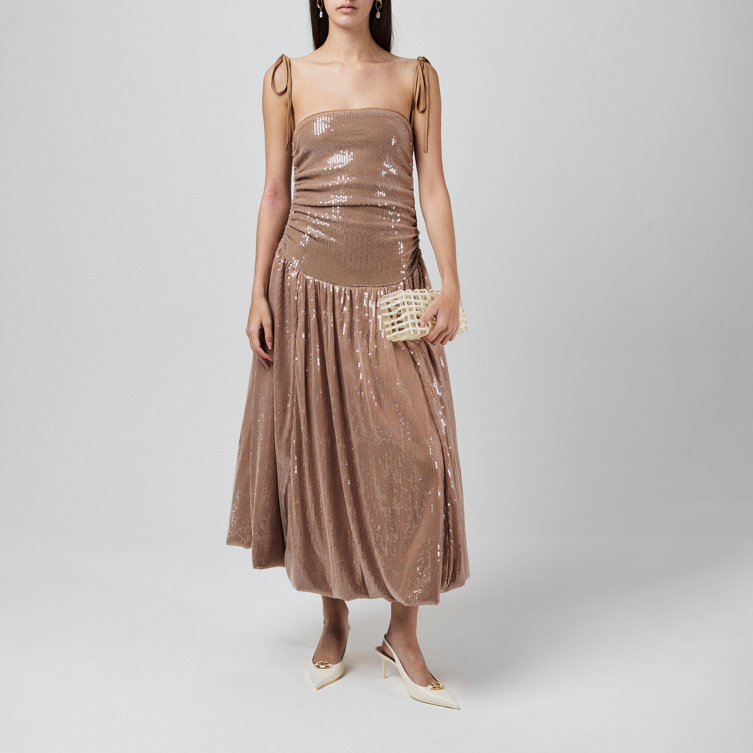 AmyLynn Women's Alexa Sequin Peplum Dress | Sports Direct