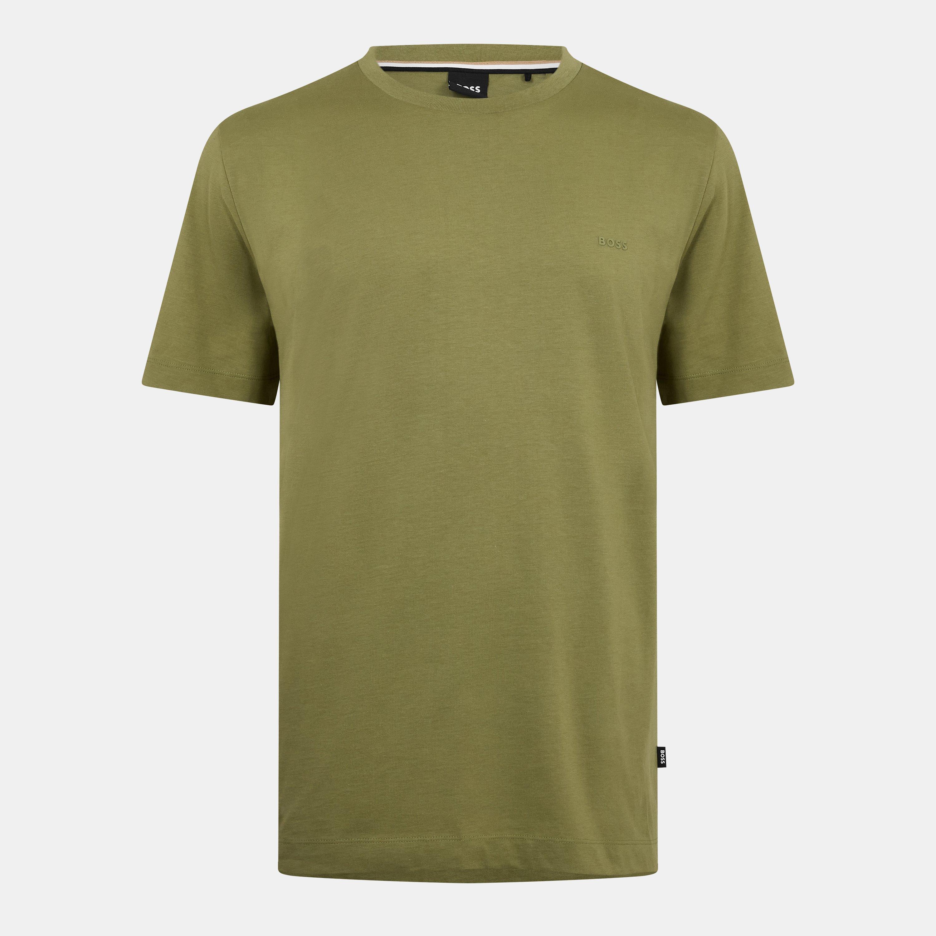 Boss Men's Hbb Thompson Tonal Logo T-Shirt - Medium Green - Medium