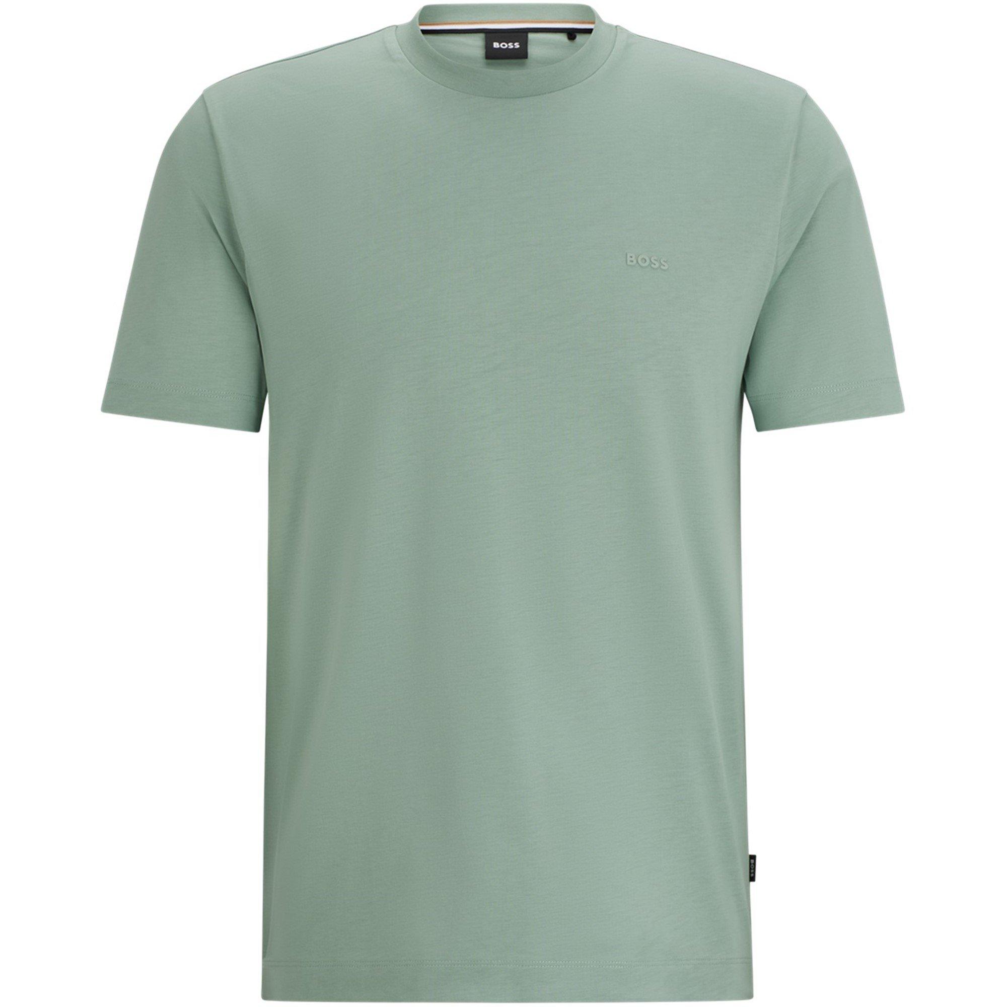 Boss Men's Hbb Thompson Tonal Logo T-Shirt - Open Green - Small
