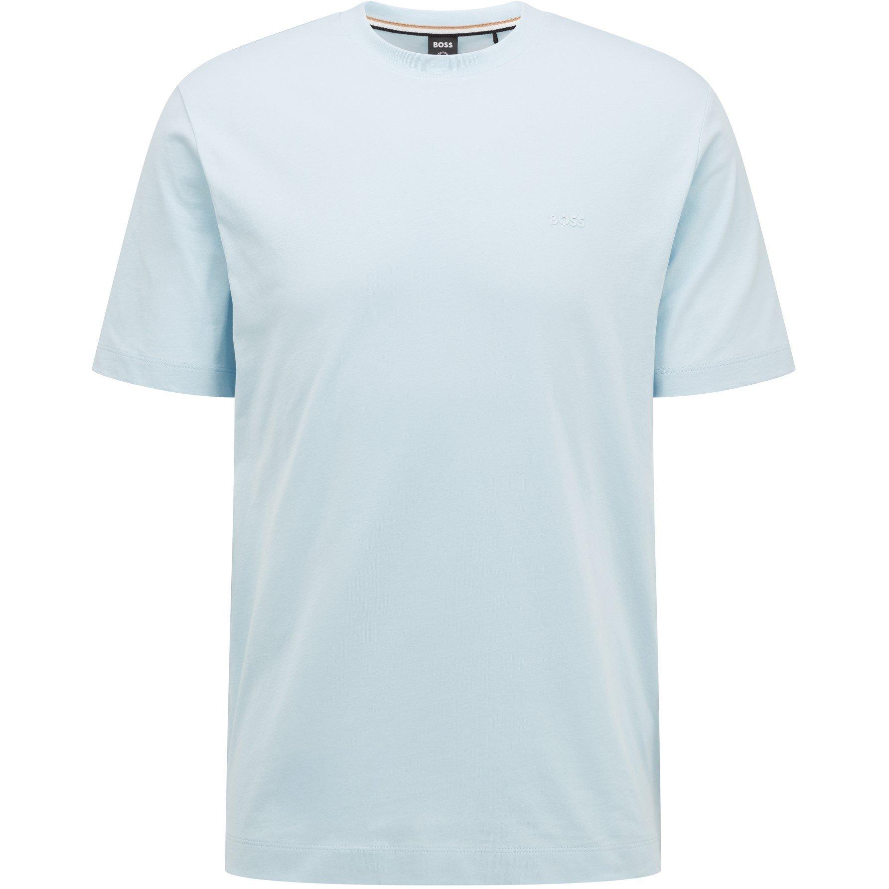 Boss Men's Hbb Thompson Tonal Logo T-Shirt - Light/Pstl Blue - Medium