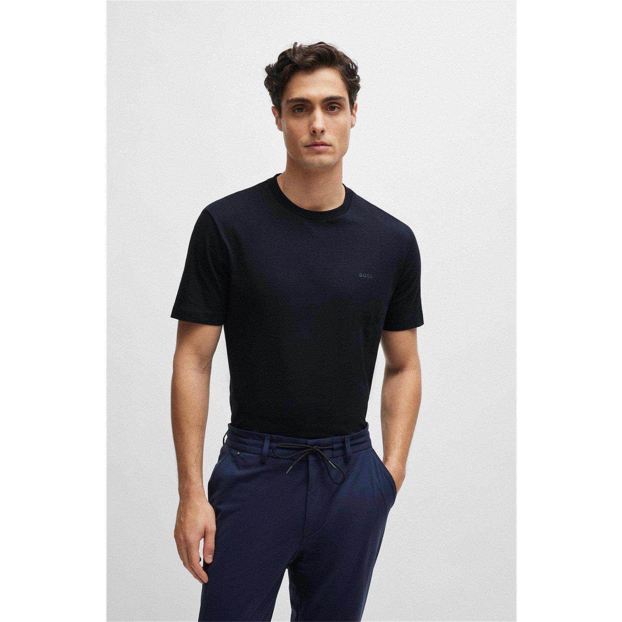 Boss Men's HBB Thompson Tonal Logo T-Shirt - Navy 404 - Size 2X Large