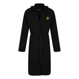 Lyle and Scott Hooded Bathrobe Mens