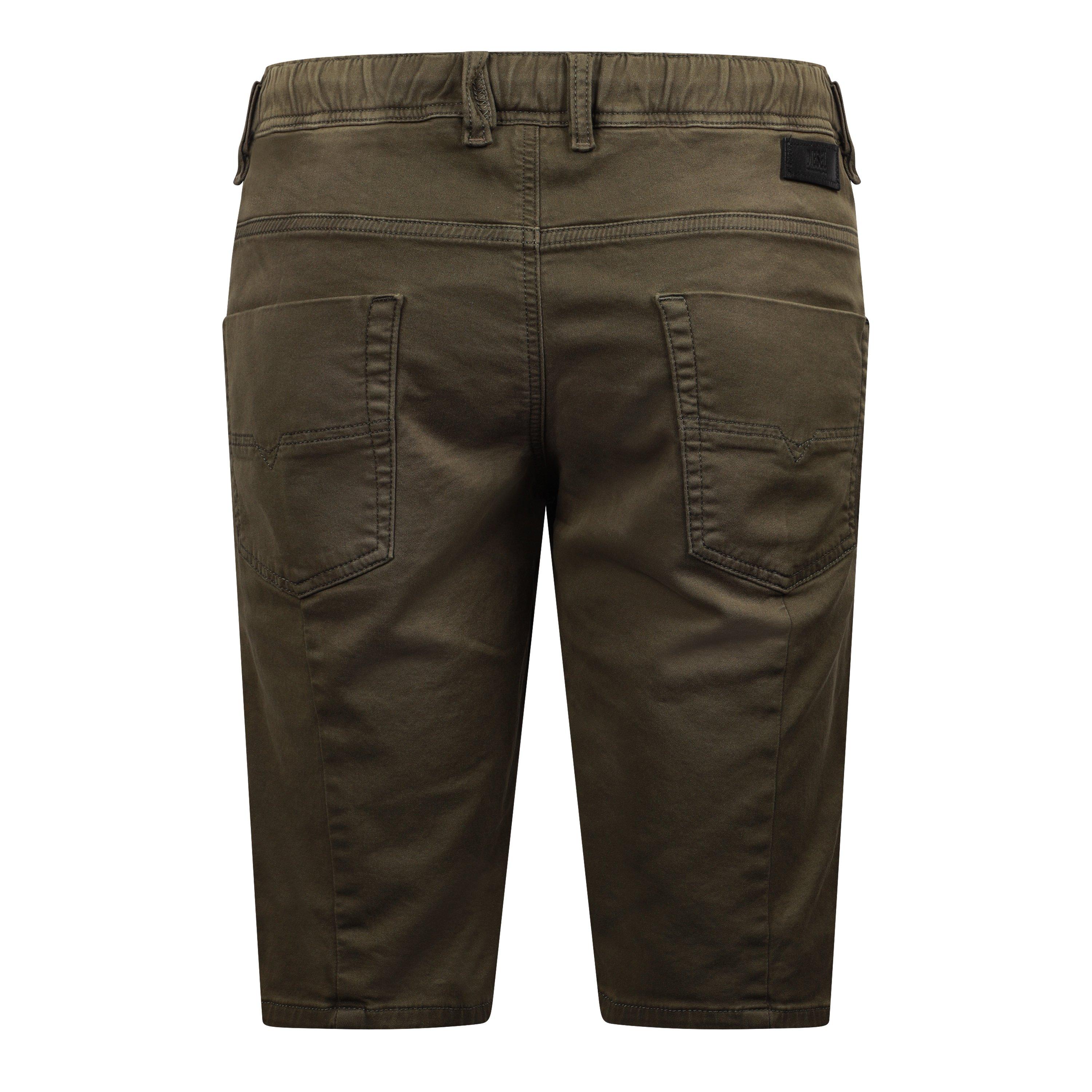 Green - Diesel - Men's D-Krooshort-Ne Denim Shorts - 2