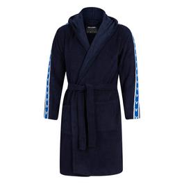 Lyle and Scott Hooded Bathrobe Mens