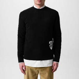 Burberry Logo Shield Knit Jumper