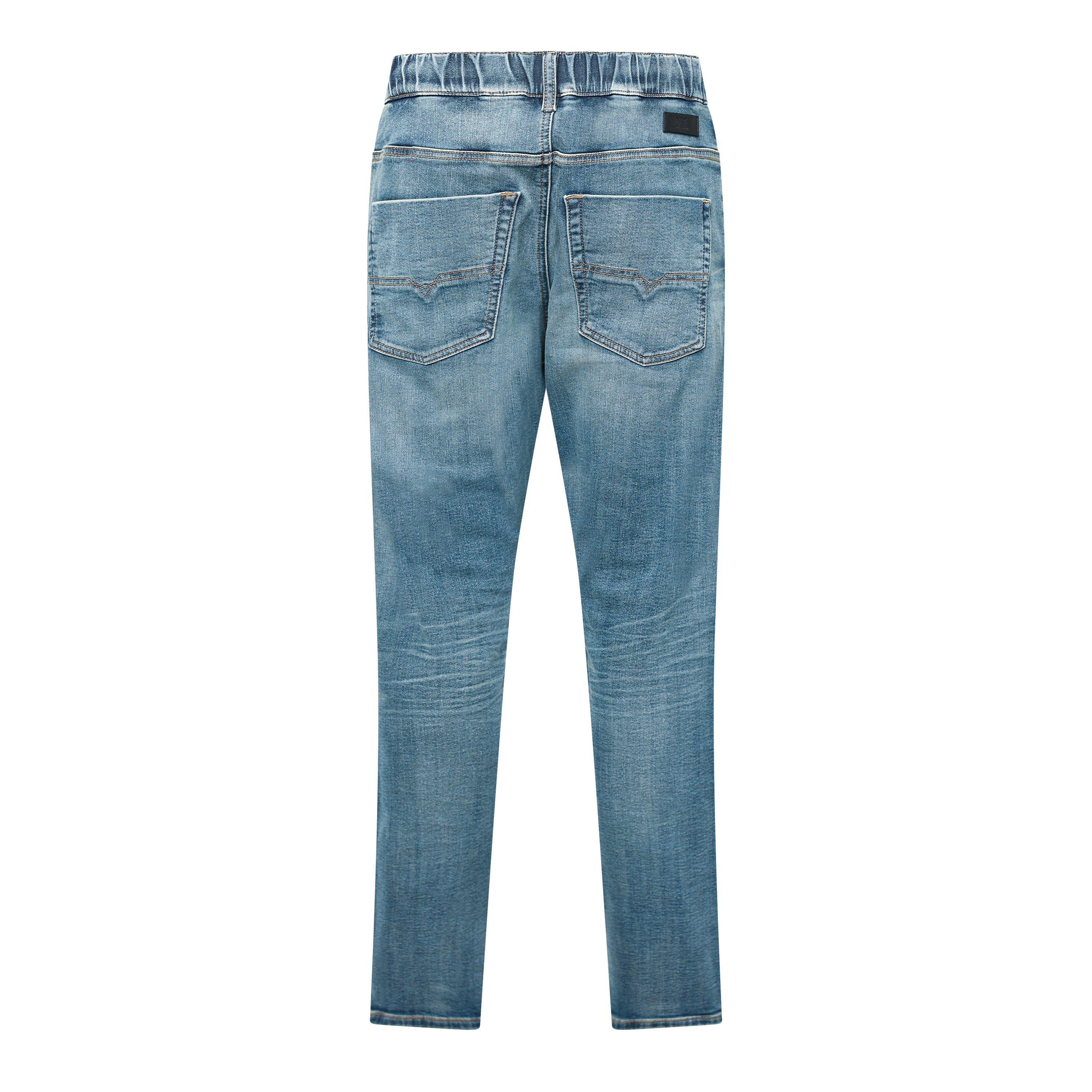 Blue Denim - Diesel - Men's Krooley-E-Ne Tapered Jeans - 2