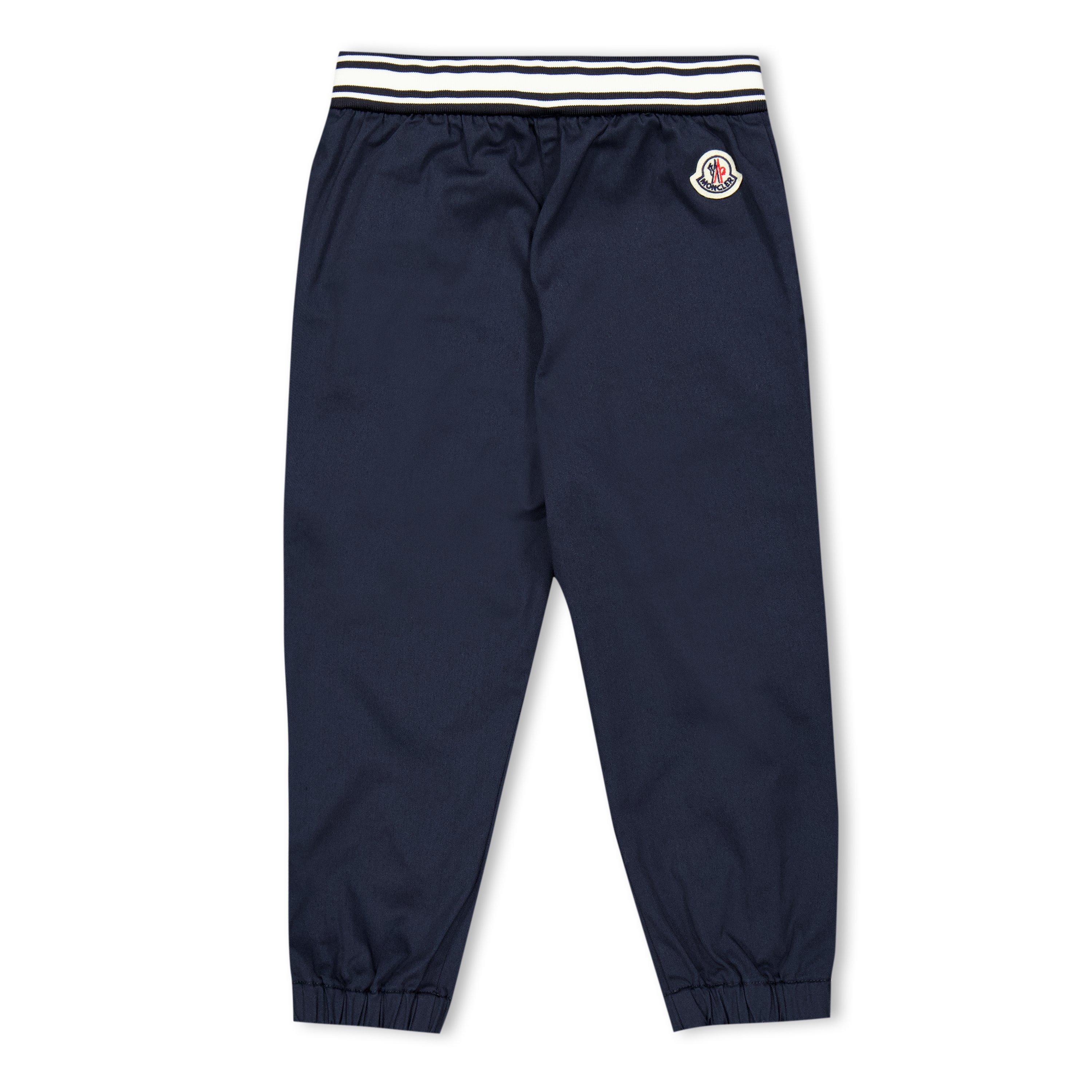 Navy 744 - Moncler - Kids' Closed Hem Fleece Joggers - 2