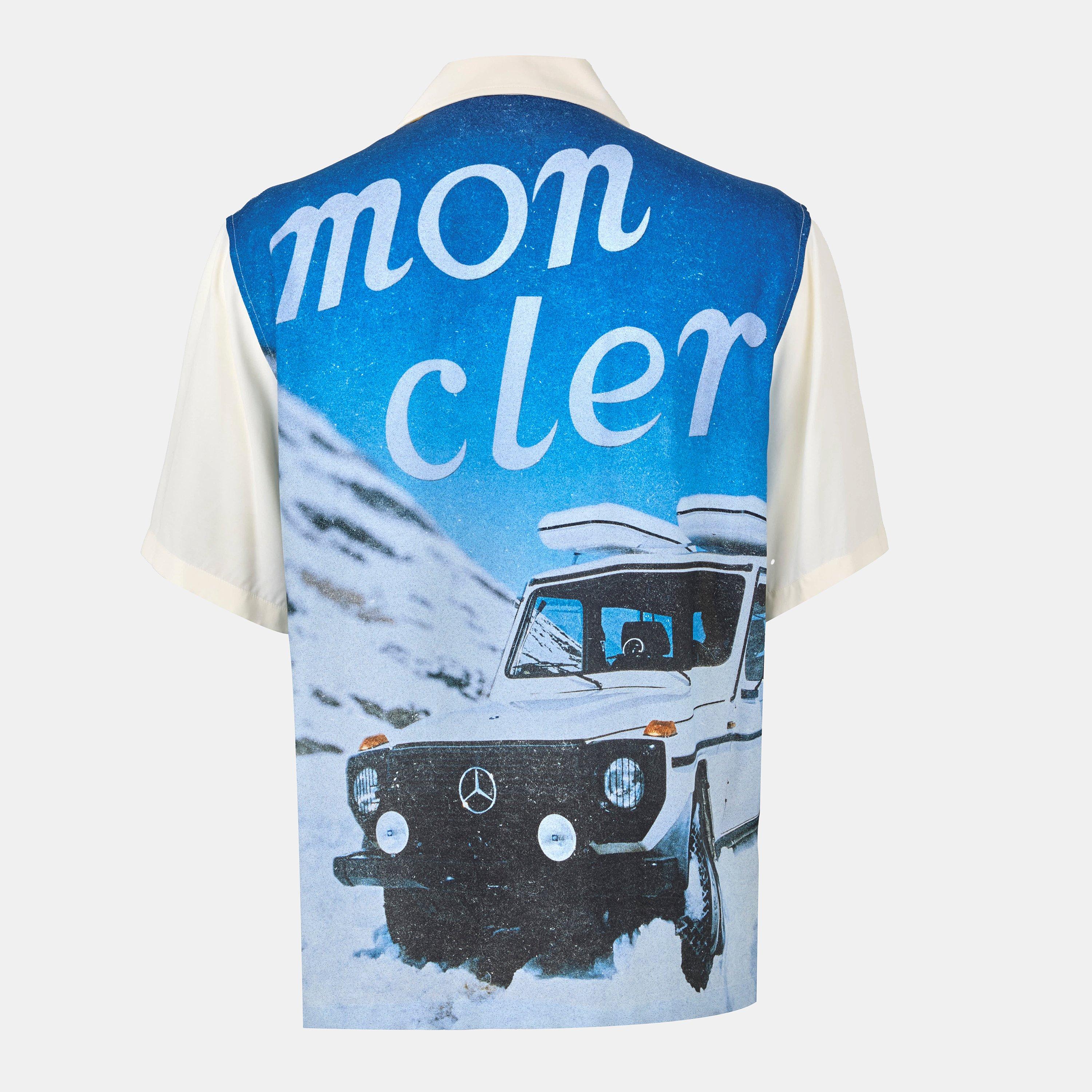 White 041 - Moncler X Mercedes-Benz - By Nigo Bowling Shirt - 2