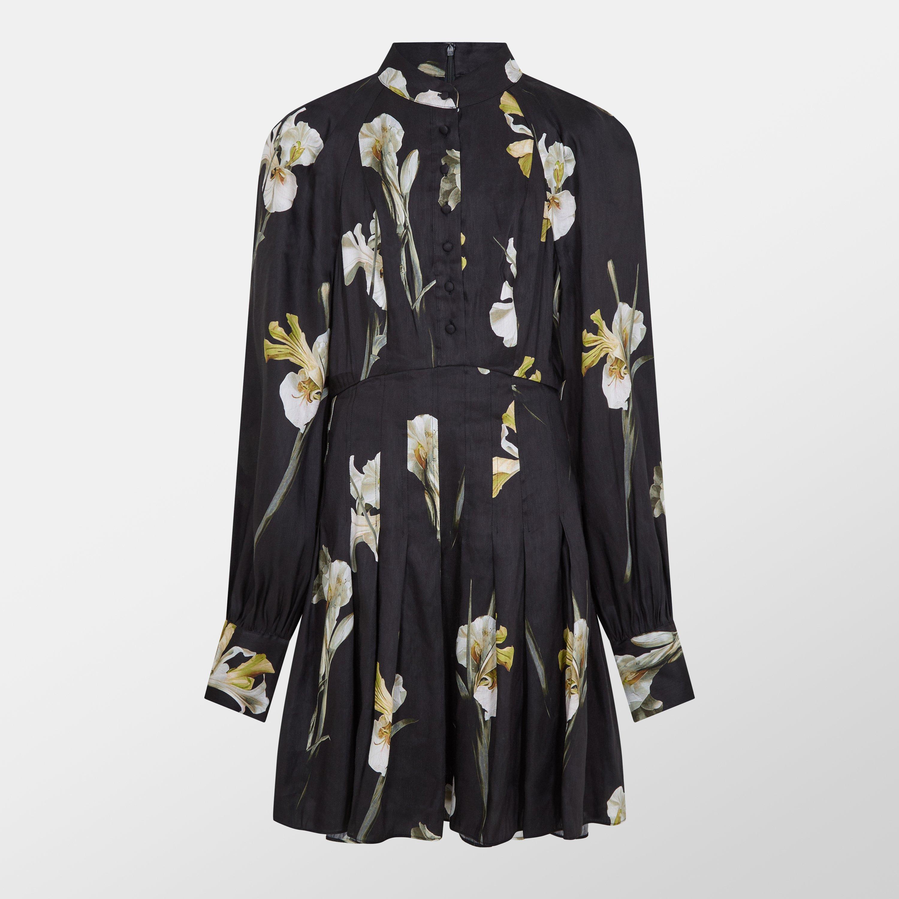 black - Ted Baker - Women's Keekaa Shirt Dress - 1