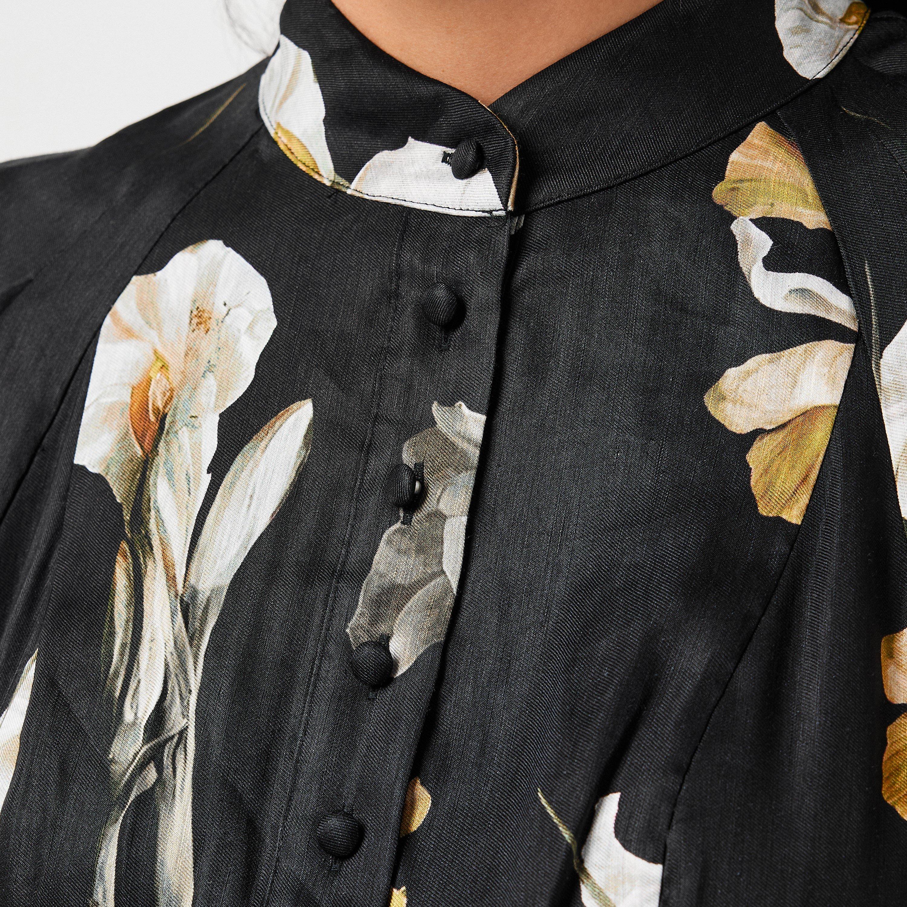 zwart - Ted Baker - Women's Keekaa Shirt Dress - 5