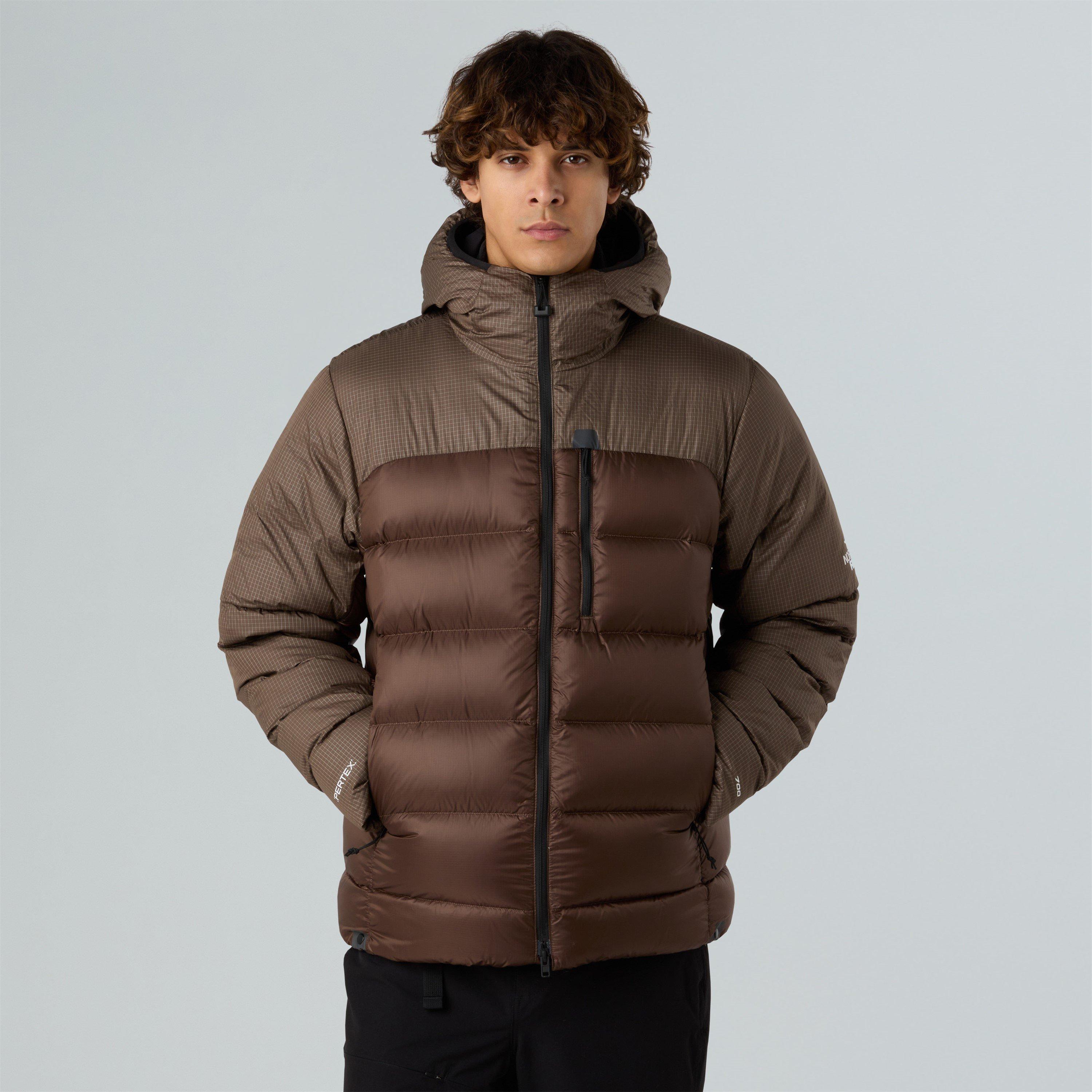 Smokey Brown - The North Face - The North Face M Hke Kalix Down Hooded Jacket Mens - 3