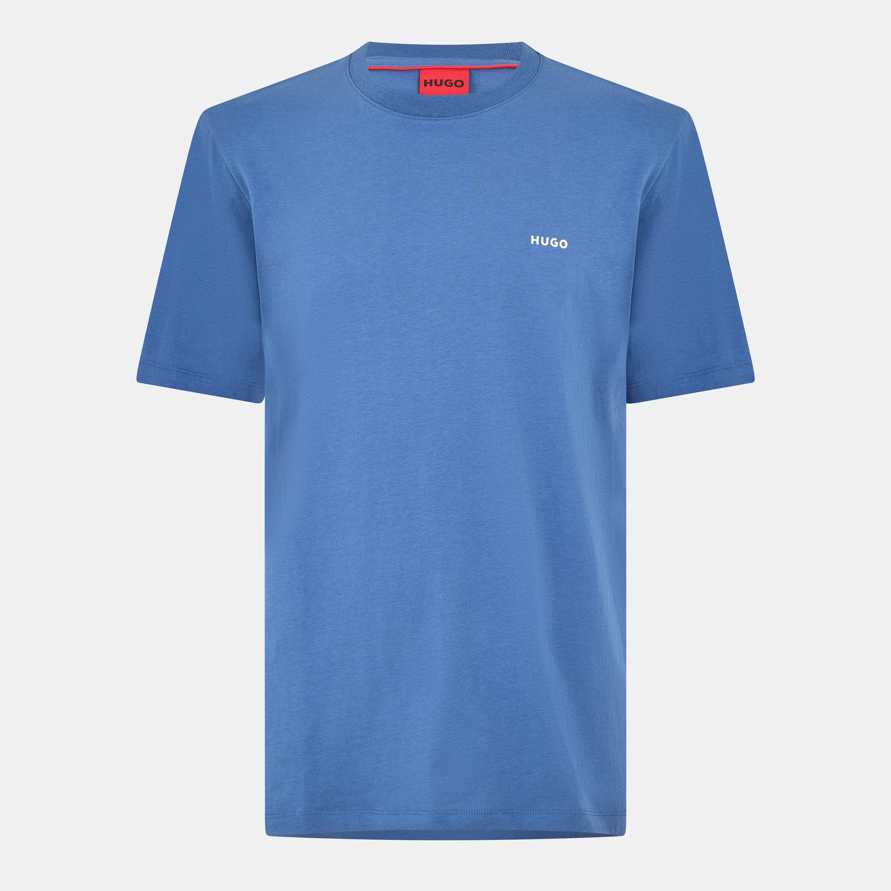 Hugo Men's Dero T-Shirt - Medium Blue - XS