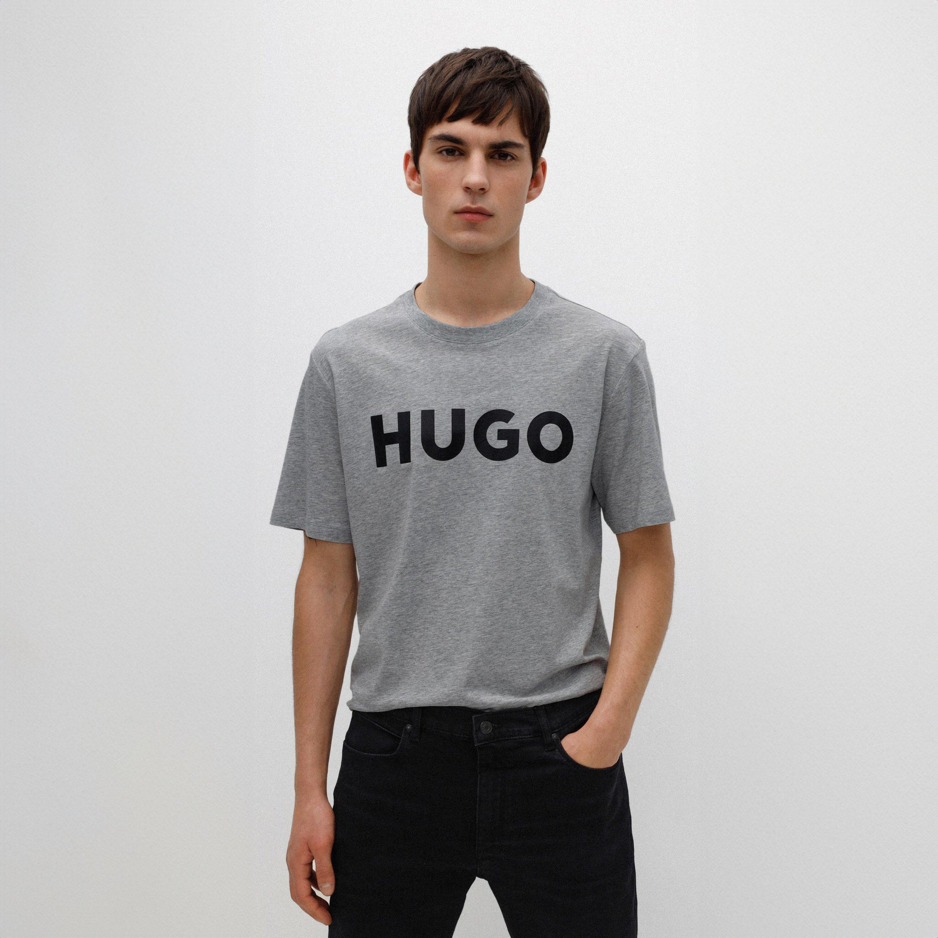 Grey/Black 062 - Hugo - Dulivio T Shirt - 2