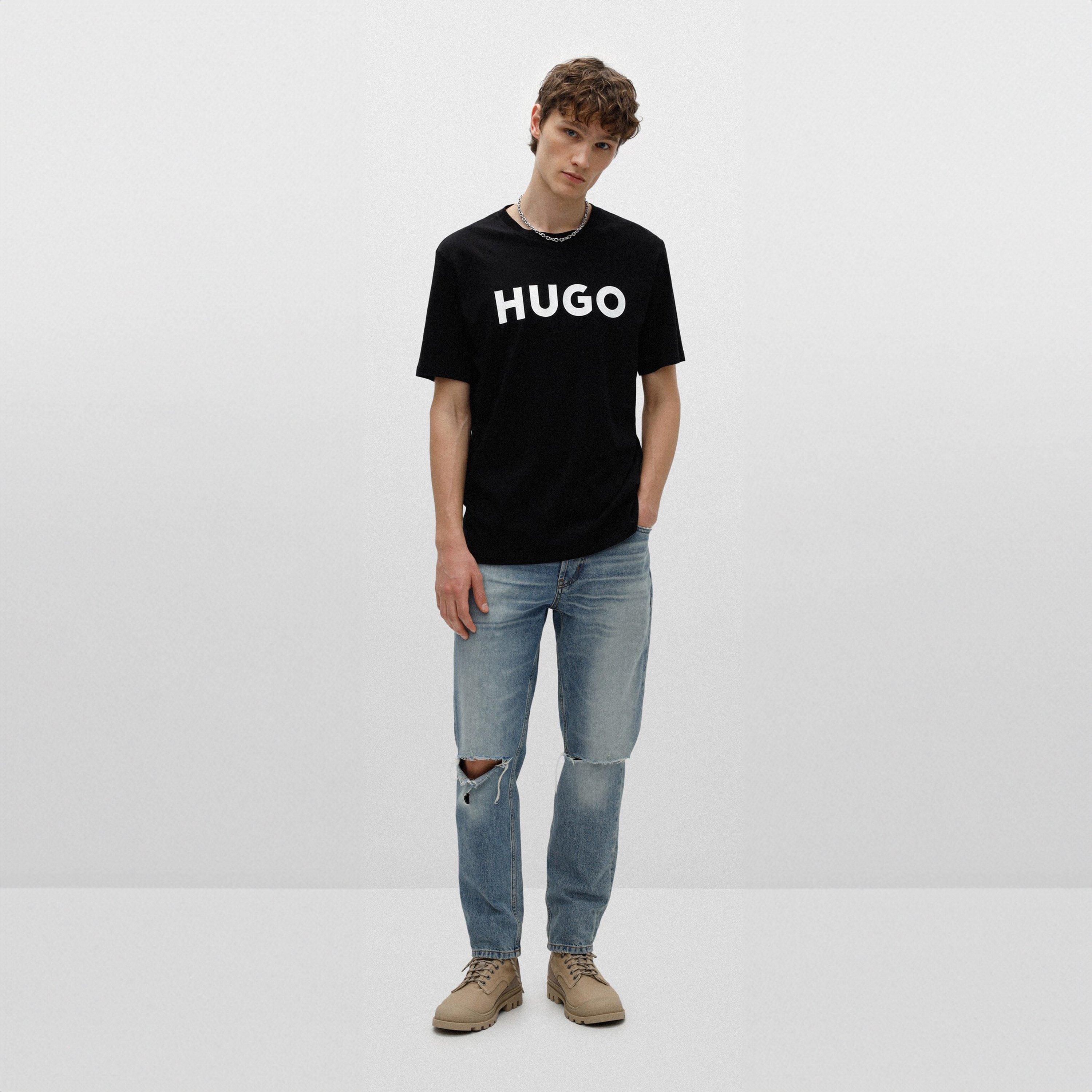 Black/White 002 - Hugo - Dulivio T Shirt - 3