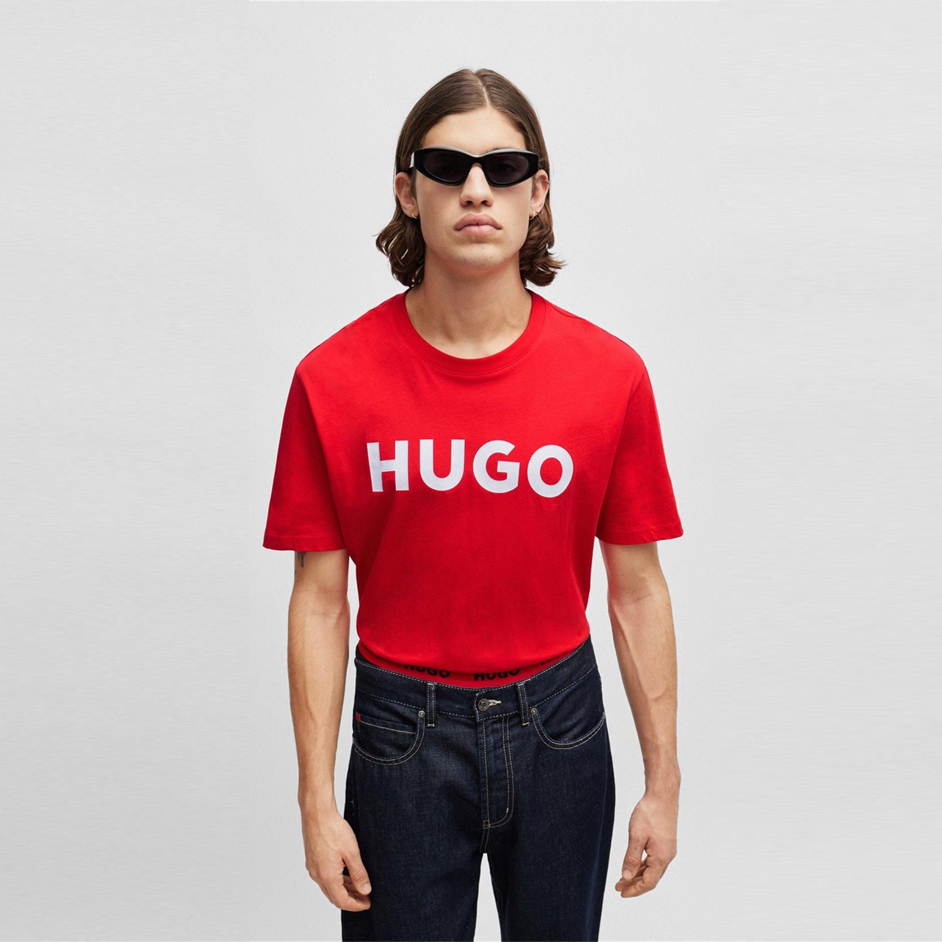 Red/White 693 - Hugo - Dulivio T Shirt - 3