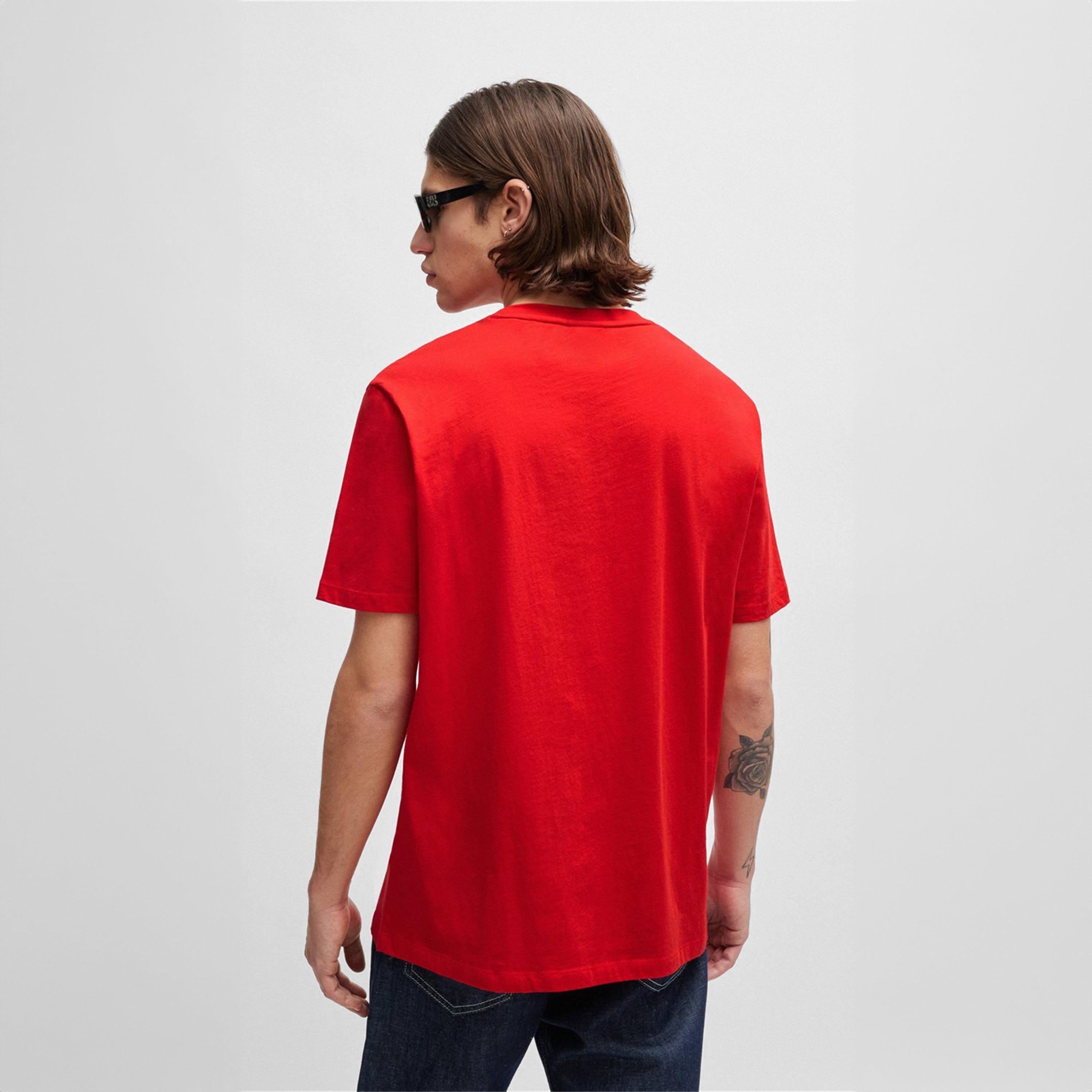 Red/White 693 - Hugo - Dulivio T Shirt - 4