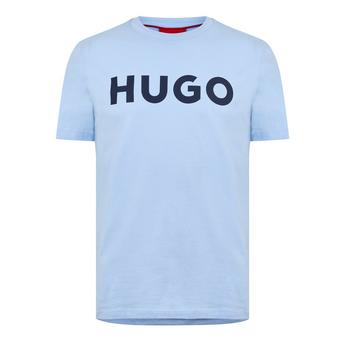 Hugo Wave-print cotton hoodie