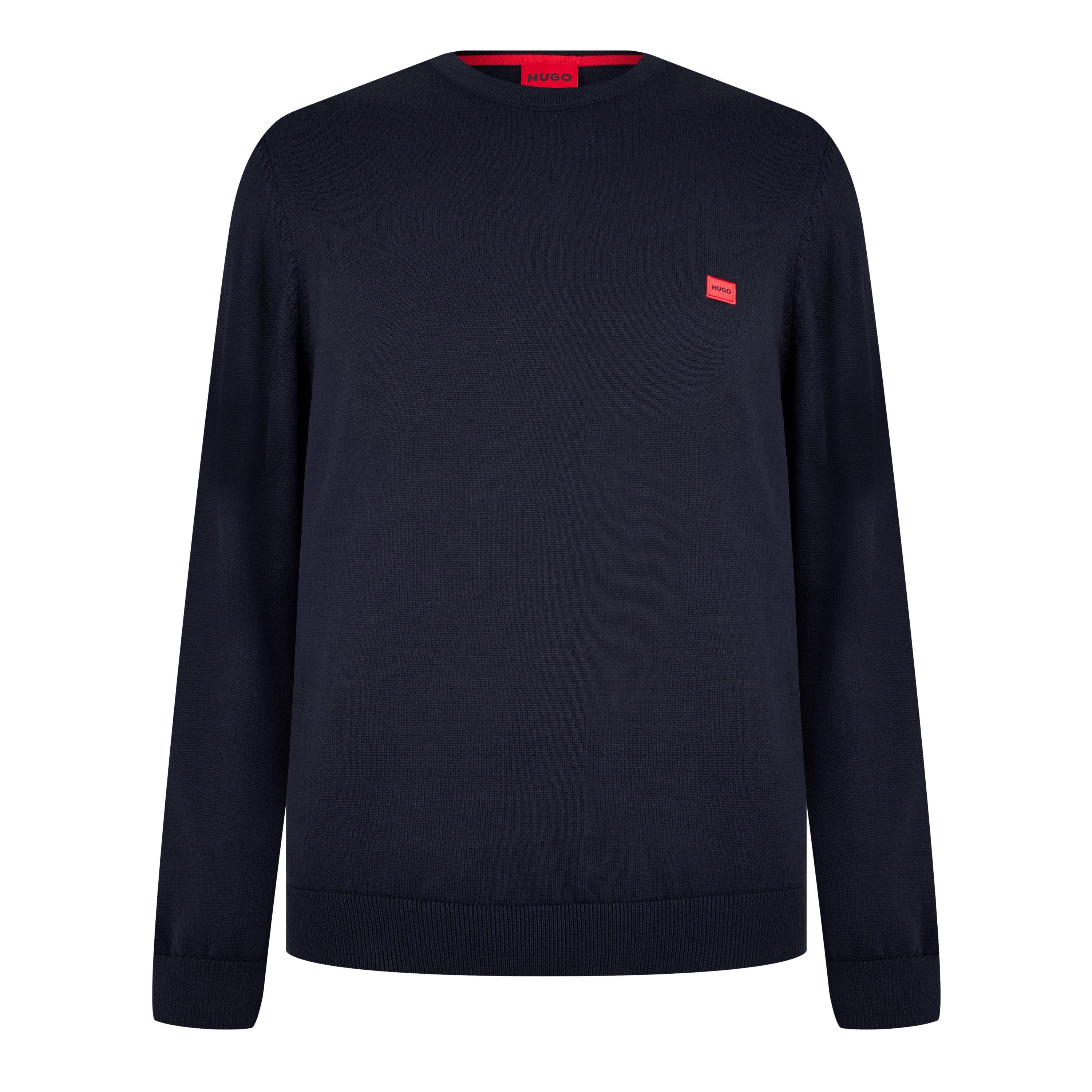 Hugo Men's San Cassius-C Jumper - Navy 410 - L