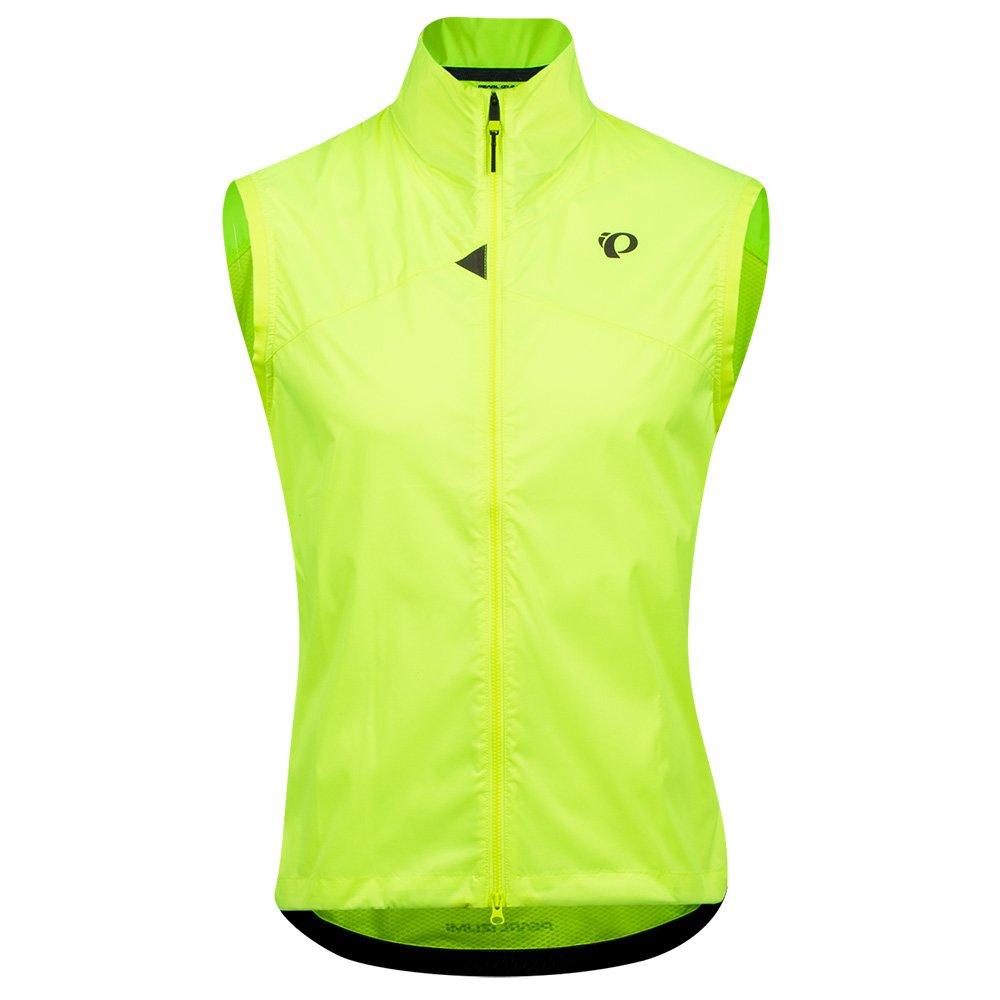 Scrmng Yellow - Pearl Izumi - Men's Zephrr Barrier Windproof Packable Gilet - 1