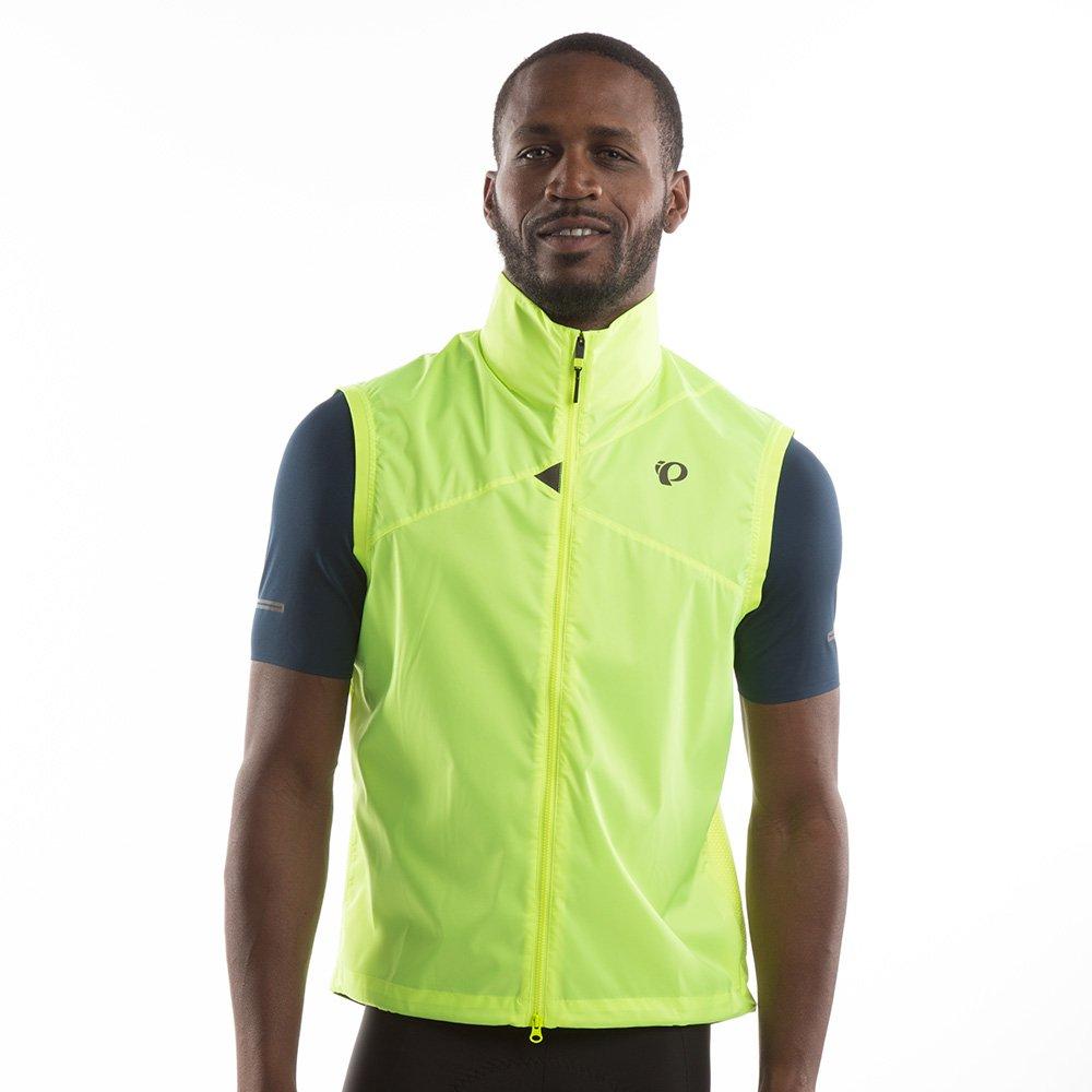 Scrmng Yellow - Pearl Izumi - Zephrr Barrier Windproof Packable Gilet - 3