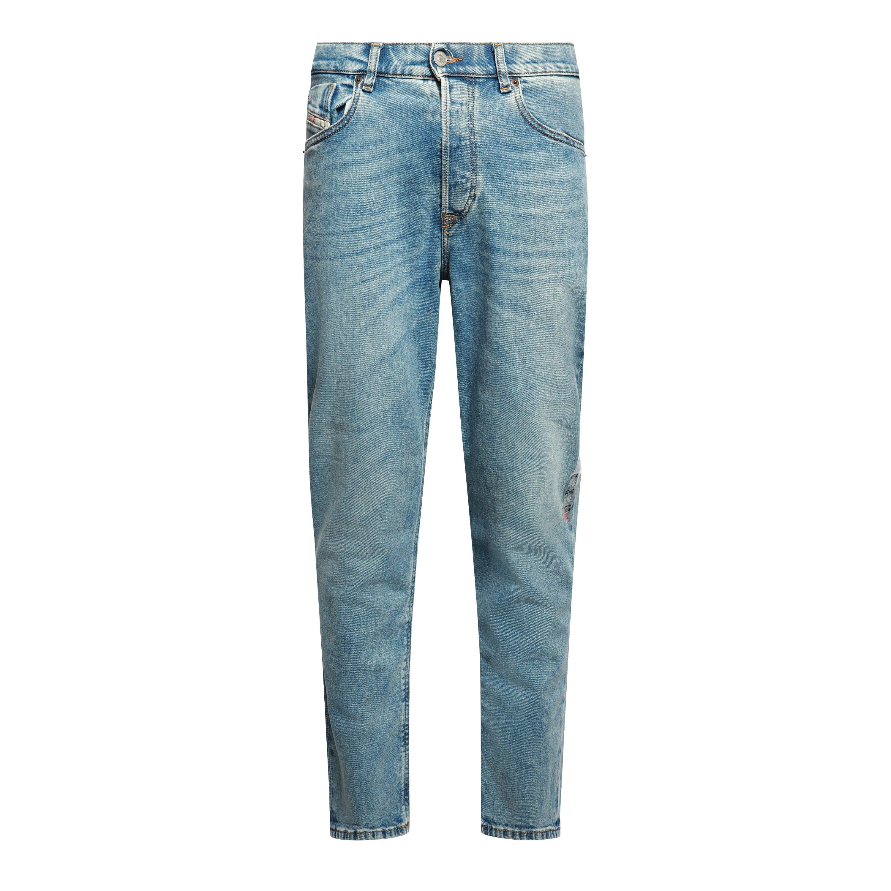 Black/Grey De - Diesel - Diesel 2005 D-Fining Tapered Jeans Mens - 1