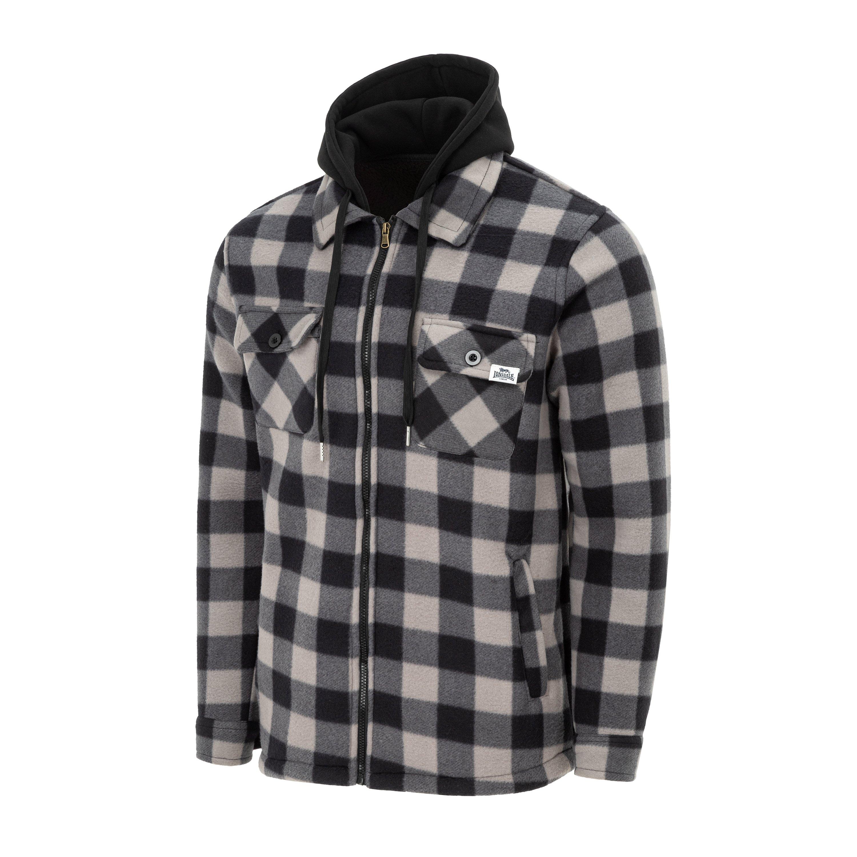 Mørkegrå - Lonsdale - Mens Sherp Shirt - 3