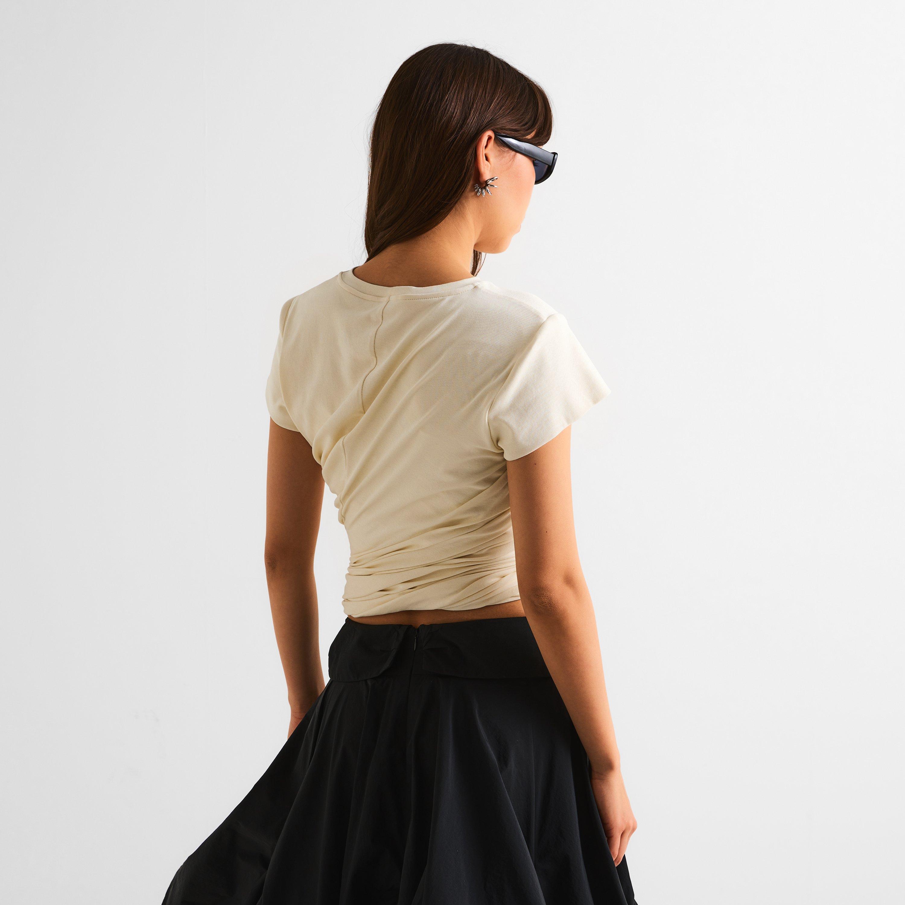 Cream - Magda Butrym - Magda T Shirt 01 Ld62 - 4