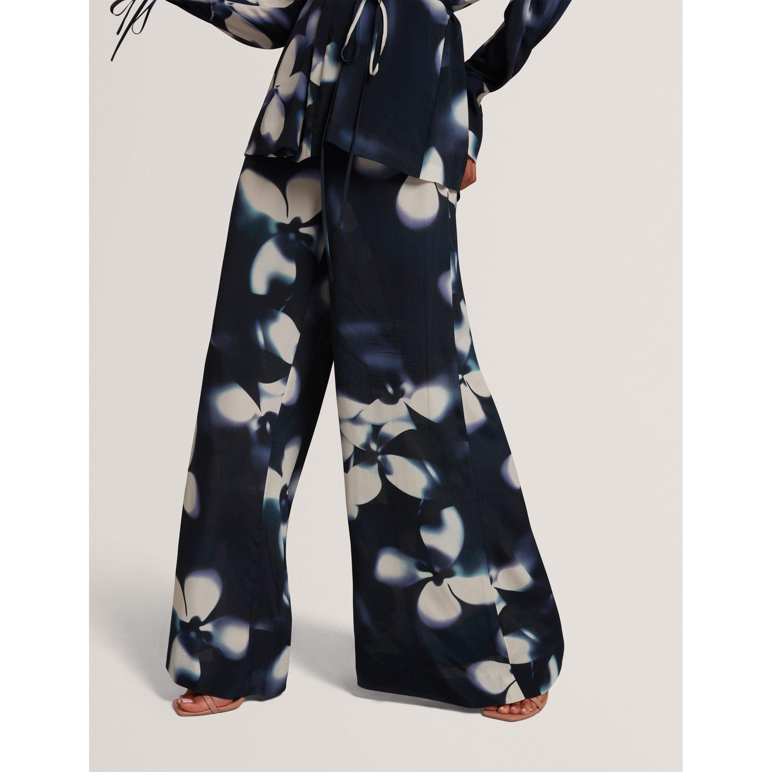 Navy - Ted Baker - Ted Print Trouser Ld61 - 2