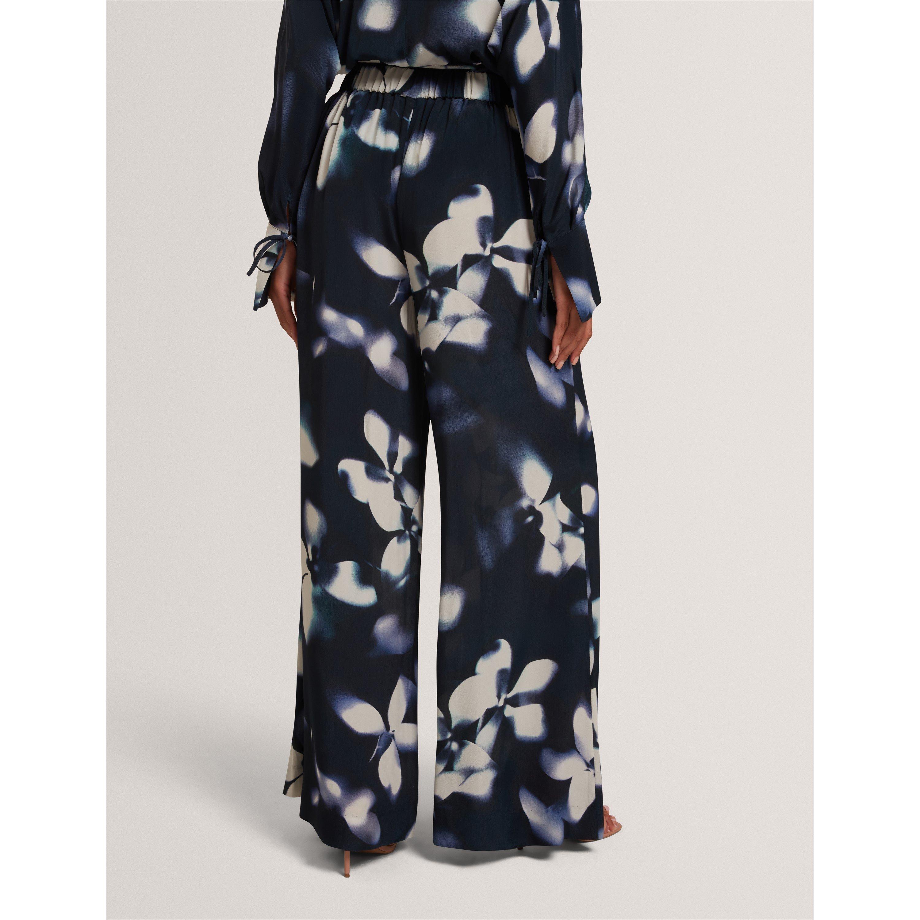 Navy - Ted Baker - Ted Print Trouser Ld61 - 3